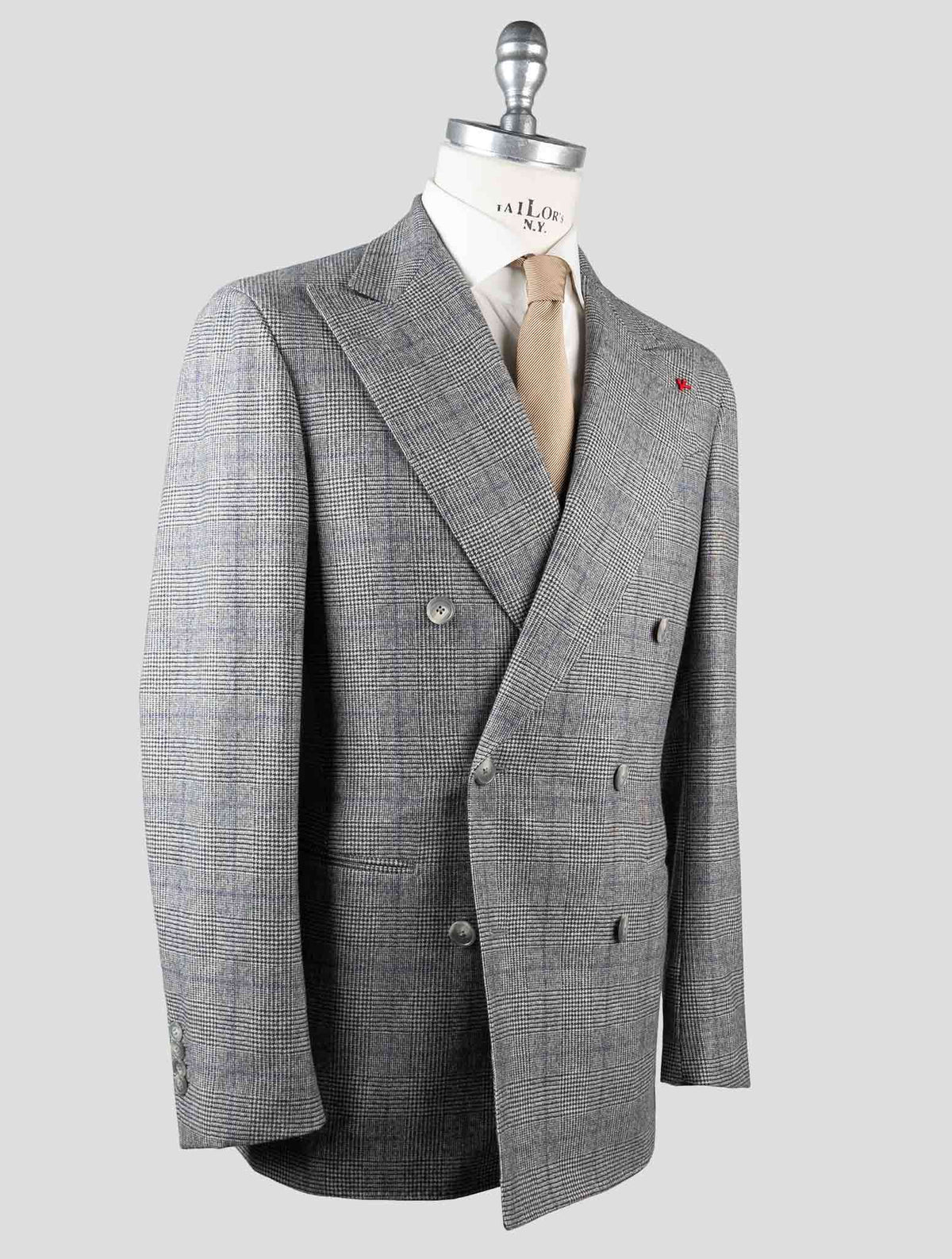 Isaia Multicolor Virgin Wool Suit 2