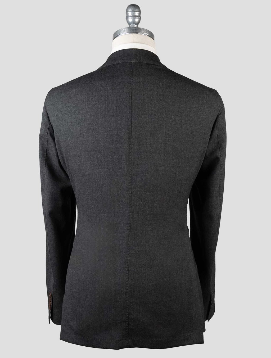 Isaia Dark Gray Wool Suit 3