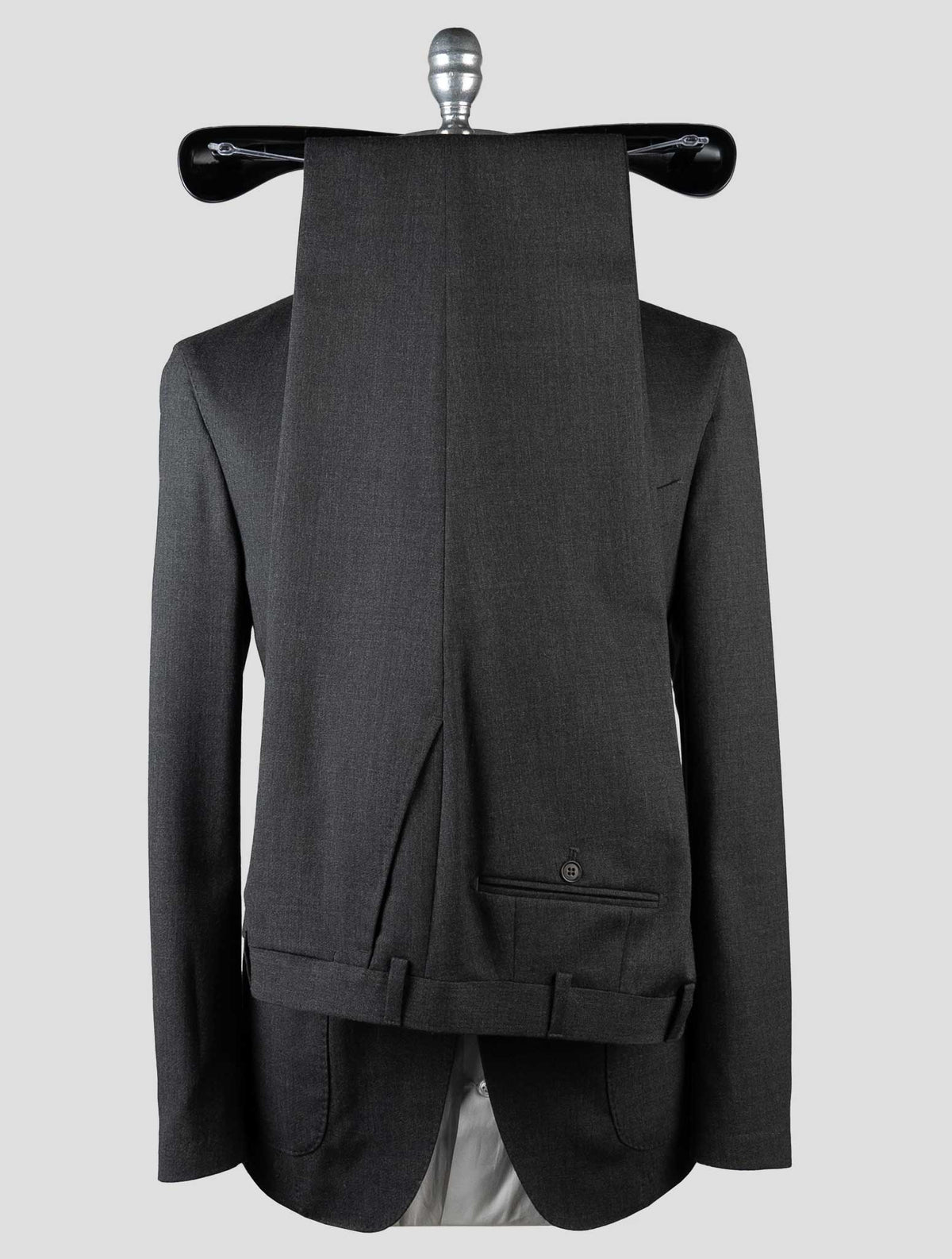 Isaia Dark Gray Wool Suit 6