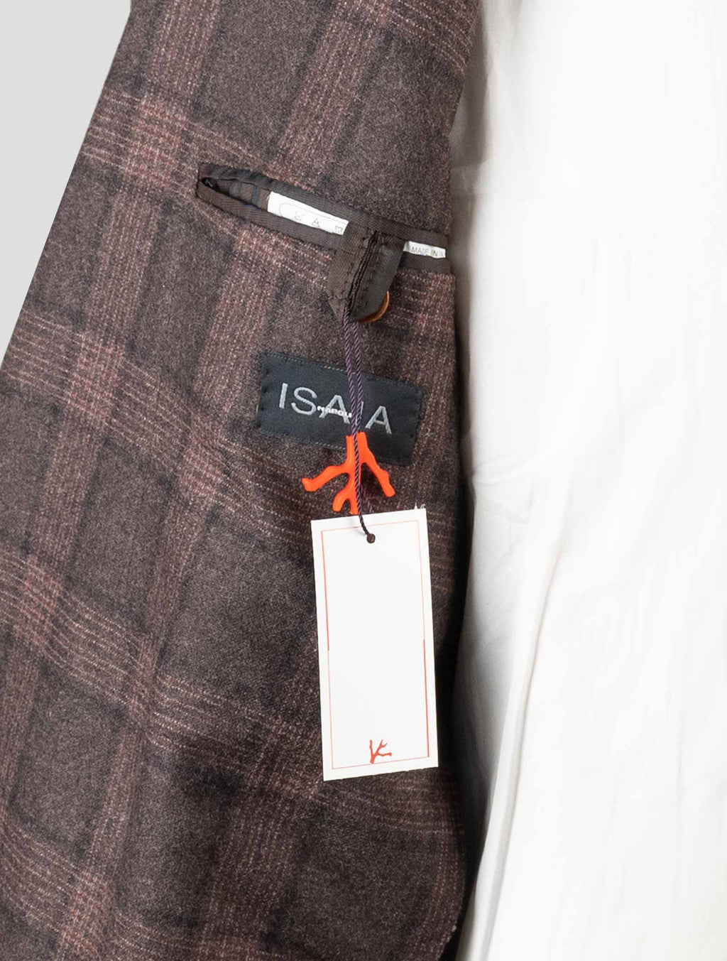 Isaia Brown Wool Cashmere Suit 8