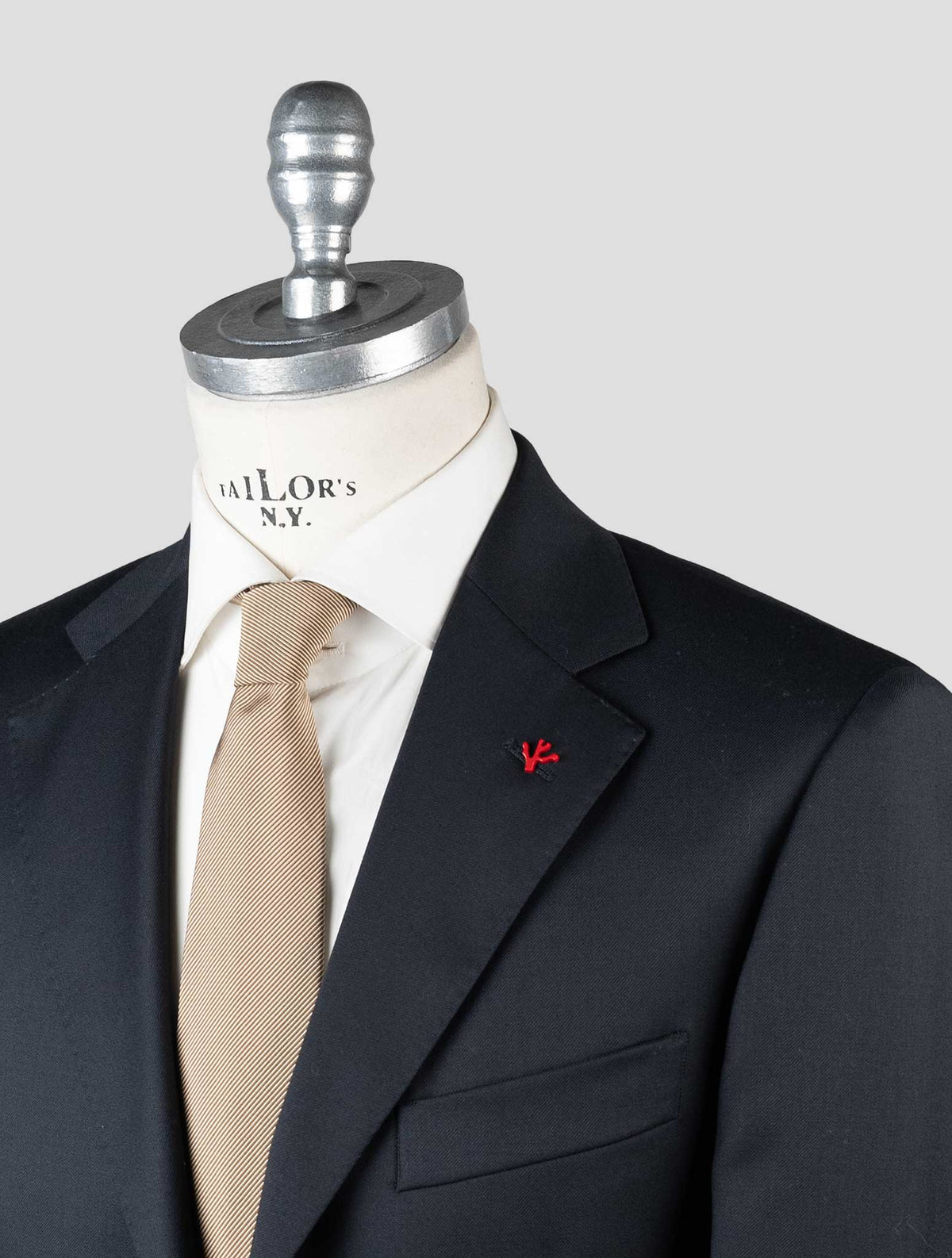Isaia Blue Wool Blazer 5