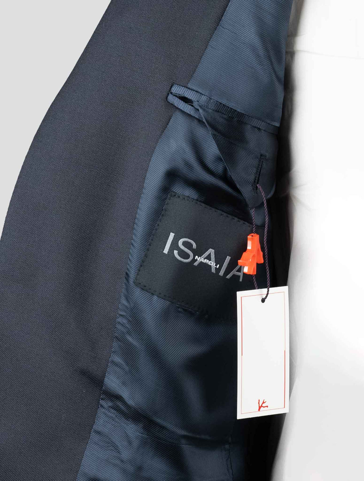 Isaia Blue Wool Blazer 7