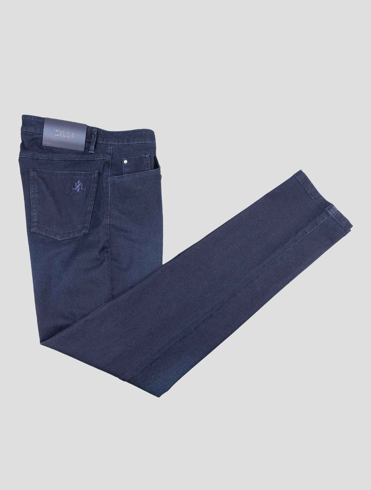 Zilli Blue Cotton Ea Jeans 1