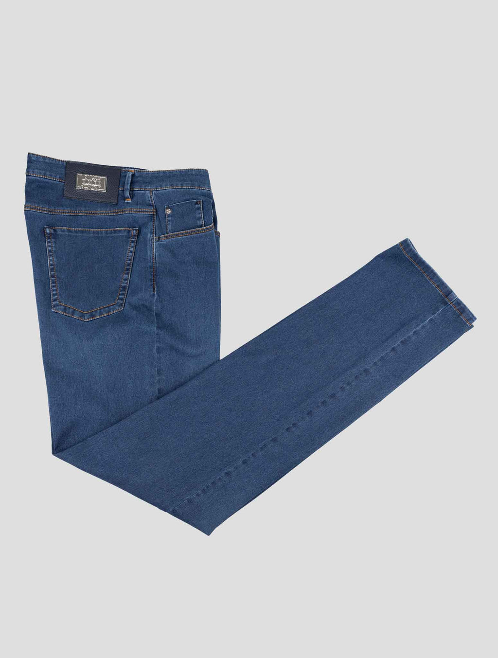 Zilli Blue Cotton Pl Ea Jeans 1