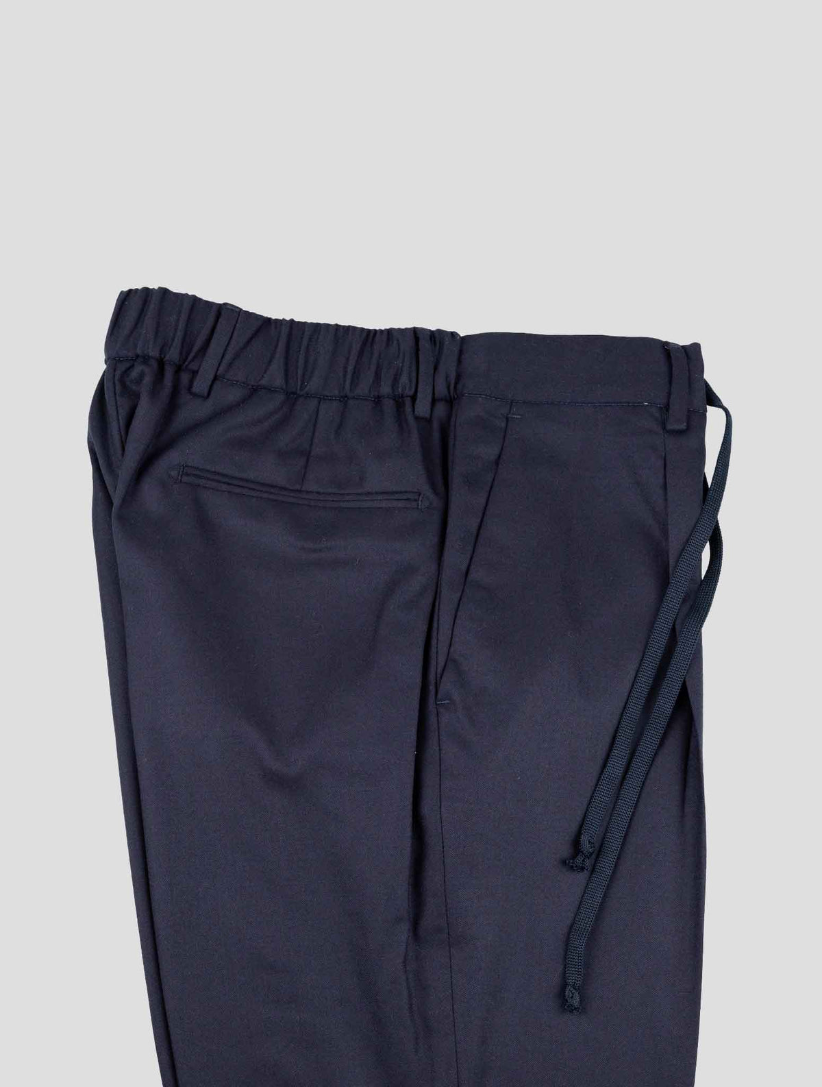 Luigi Borrelli Dark Blue Virgin Wool Pants 3