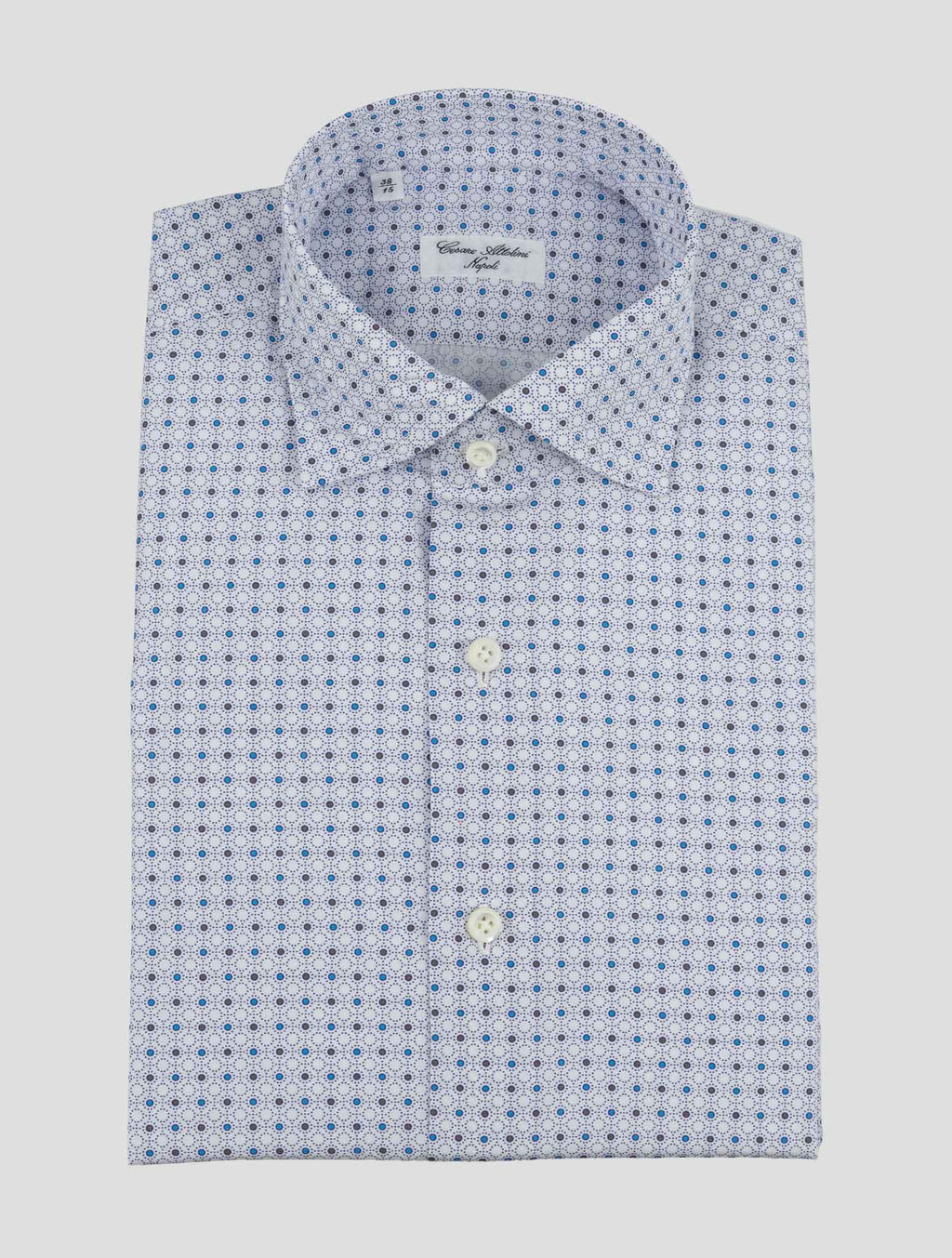 Cesare Attolini Multicolor Cotton Shirt 1