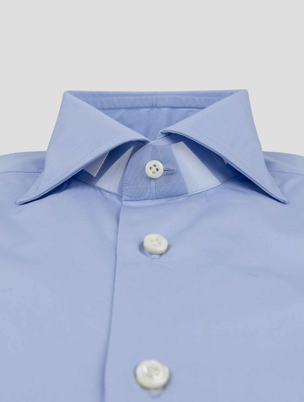 Cesare Attolini Light Blue Cotton Shirt 2