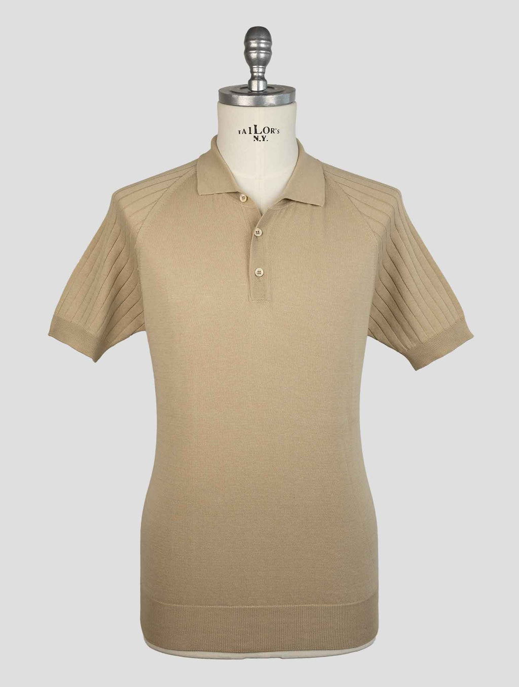 Luigi Borrelli Beige Cotton Polo 2