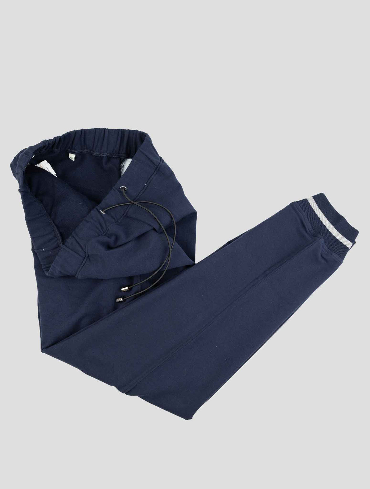 Luigi Borrelli Dark Blue Cotton Ea Pants 2