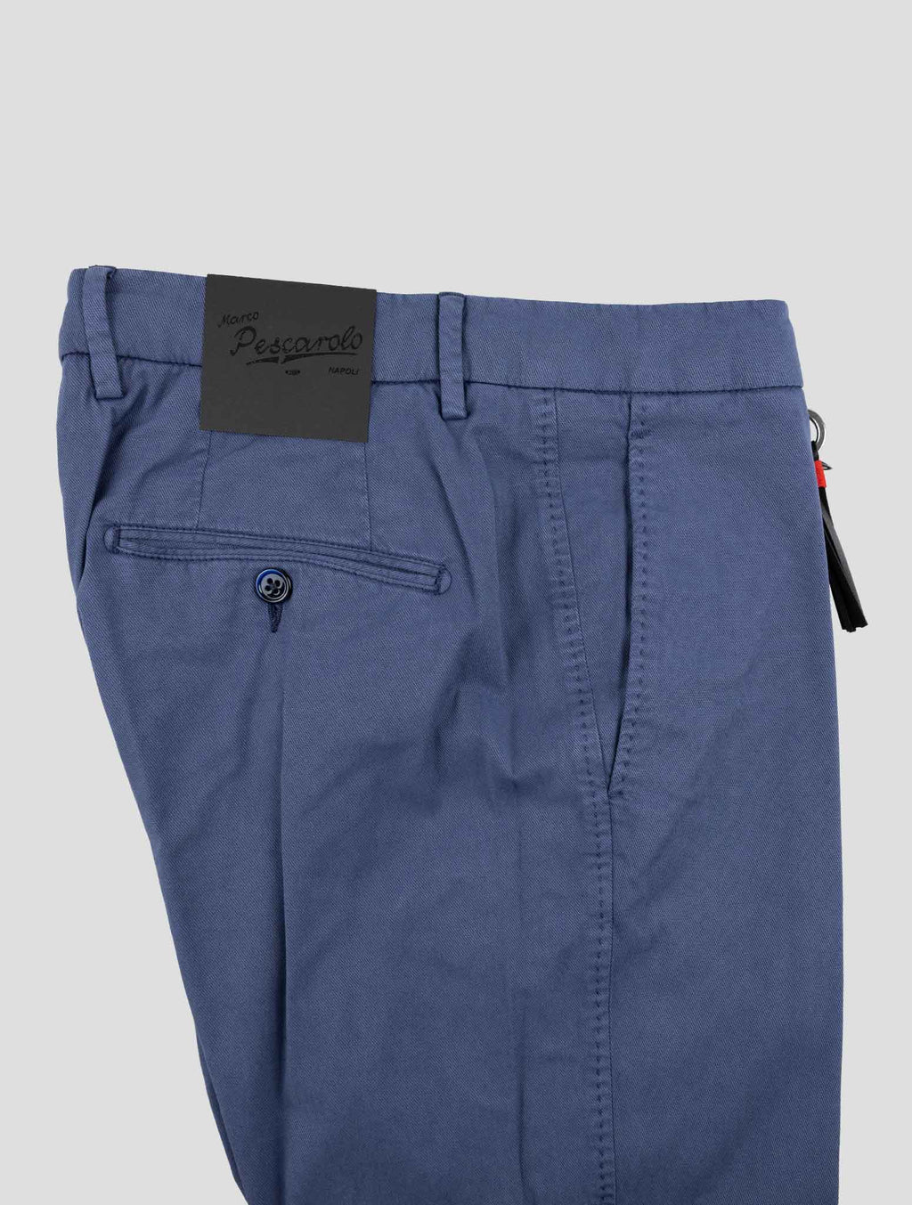 Marco Pescarolo Blue Lyocell Cotton Ea Pants 3
