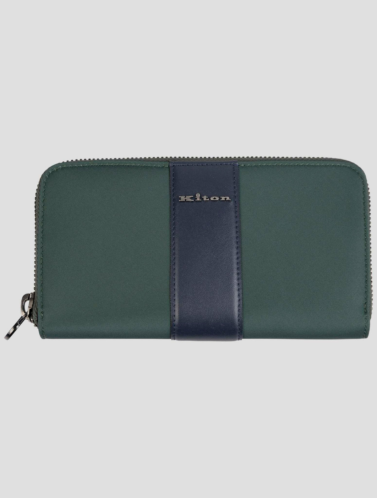Kiton Green Pa Pc Leather Wallet 1