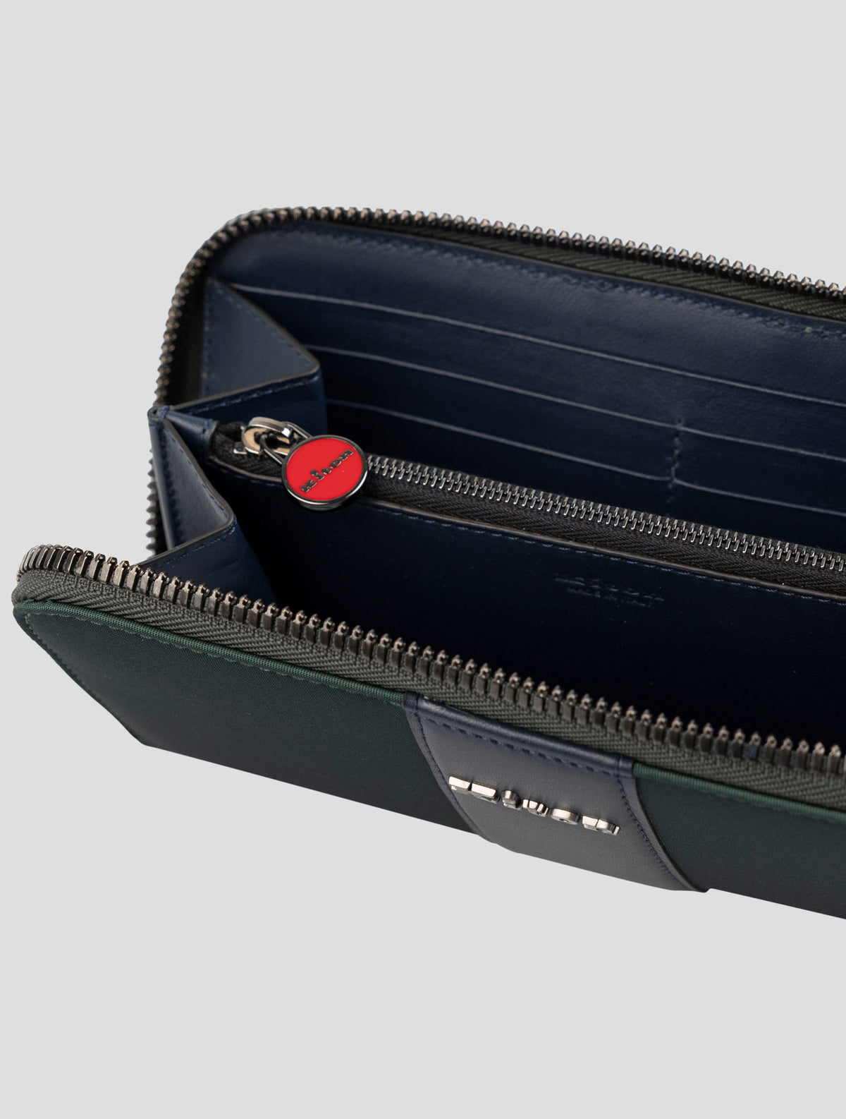 Kiton Green Pa Pc Leather Wallet 3