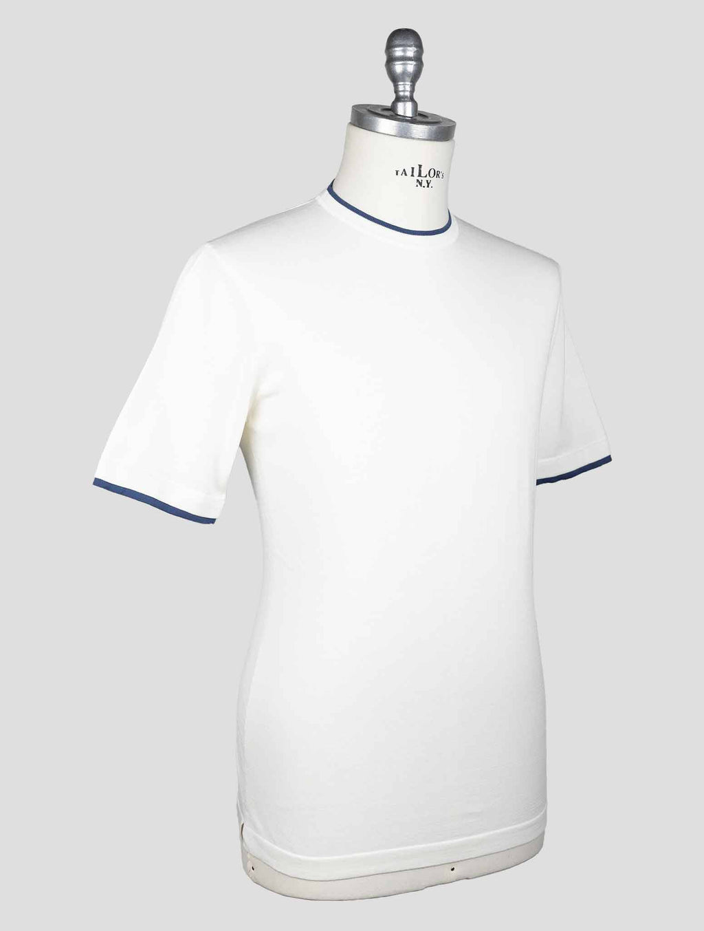 Cesare Attolini White Cotton T-Shirt AMZ3 2