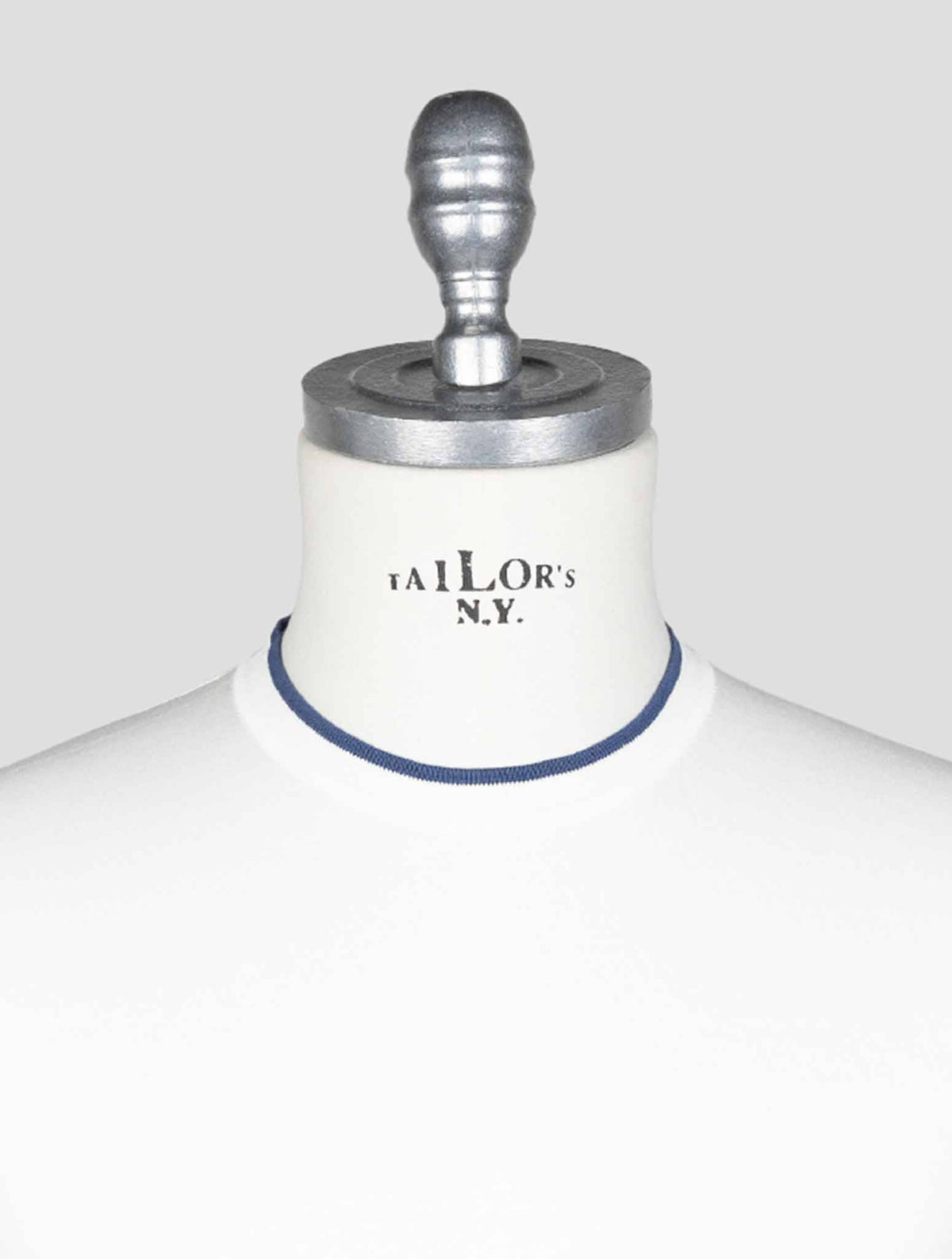Cesare Attolini White Cotton T-Shirt AMZ3 5