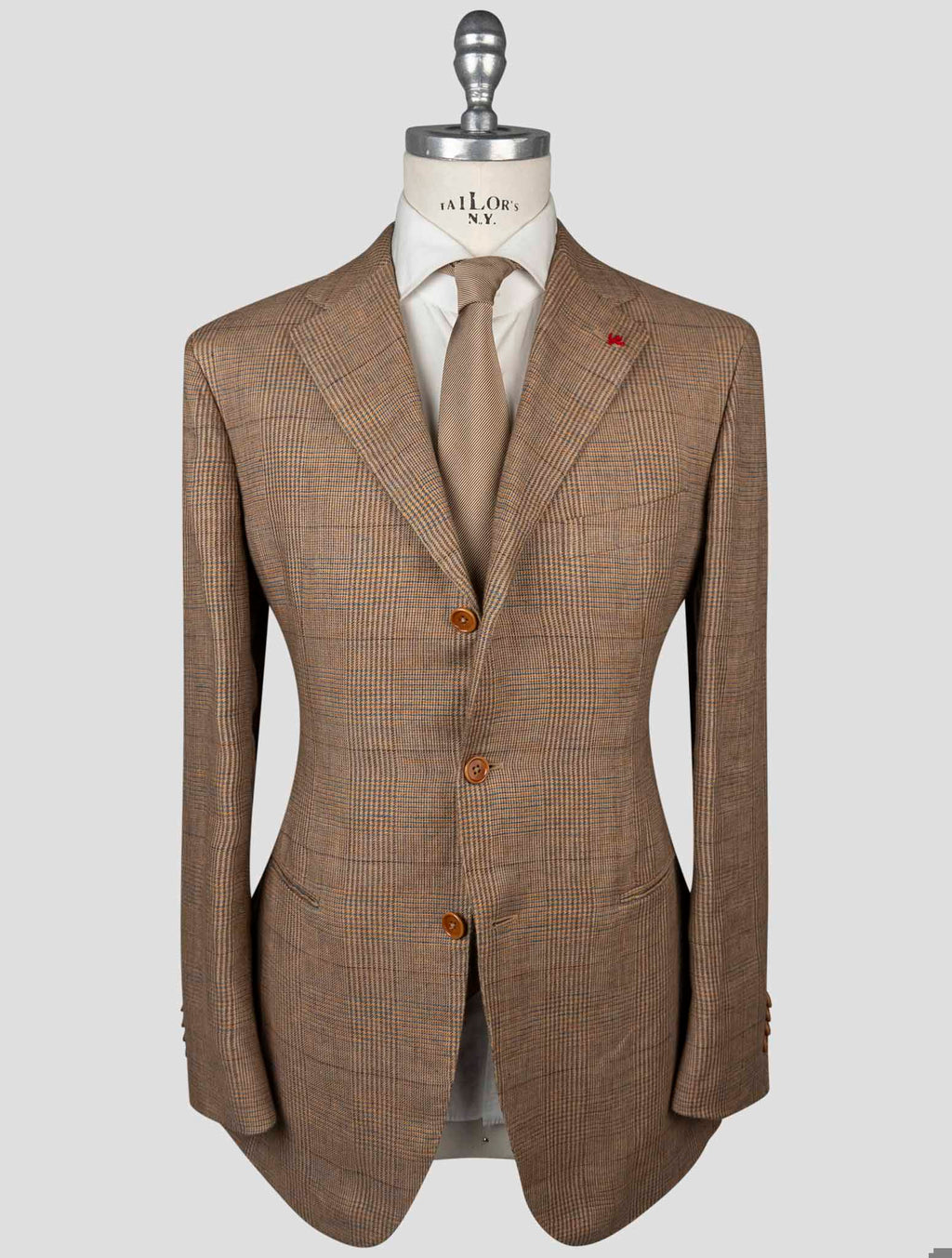 Isaia Multicolor Linen Blazer 5