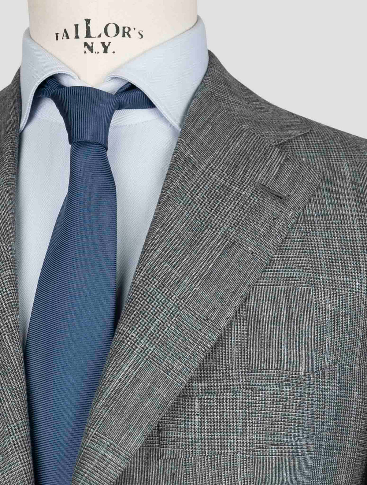 Cesare Attolini Gray Wool Linen Blazer 4