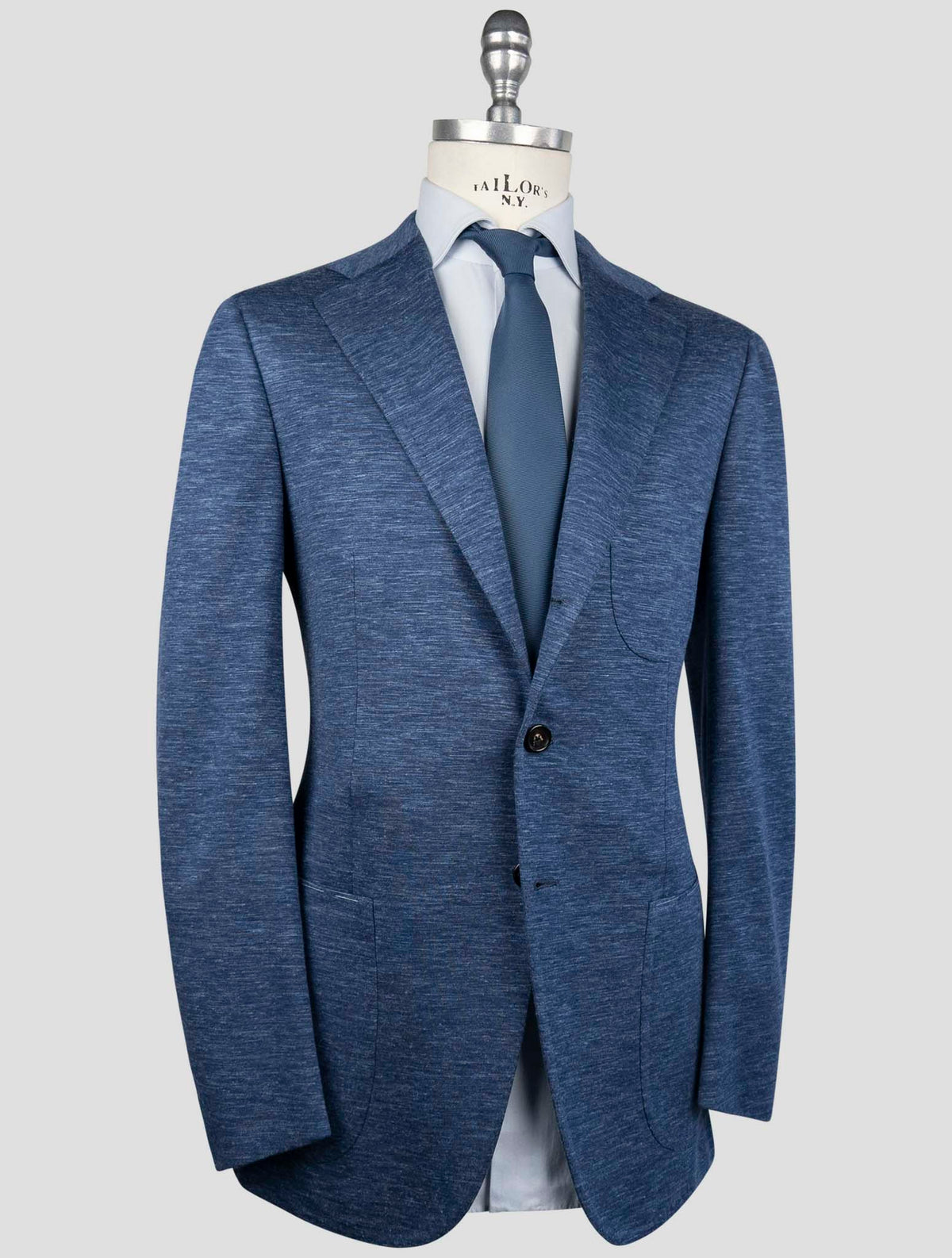 Cesare Attolini Blue Wool Silk linen Pa Blazer 2