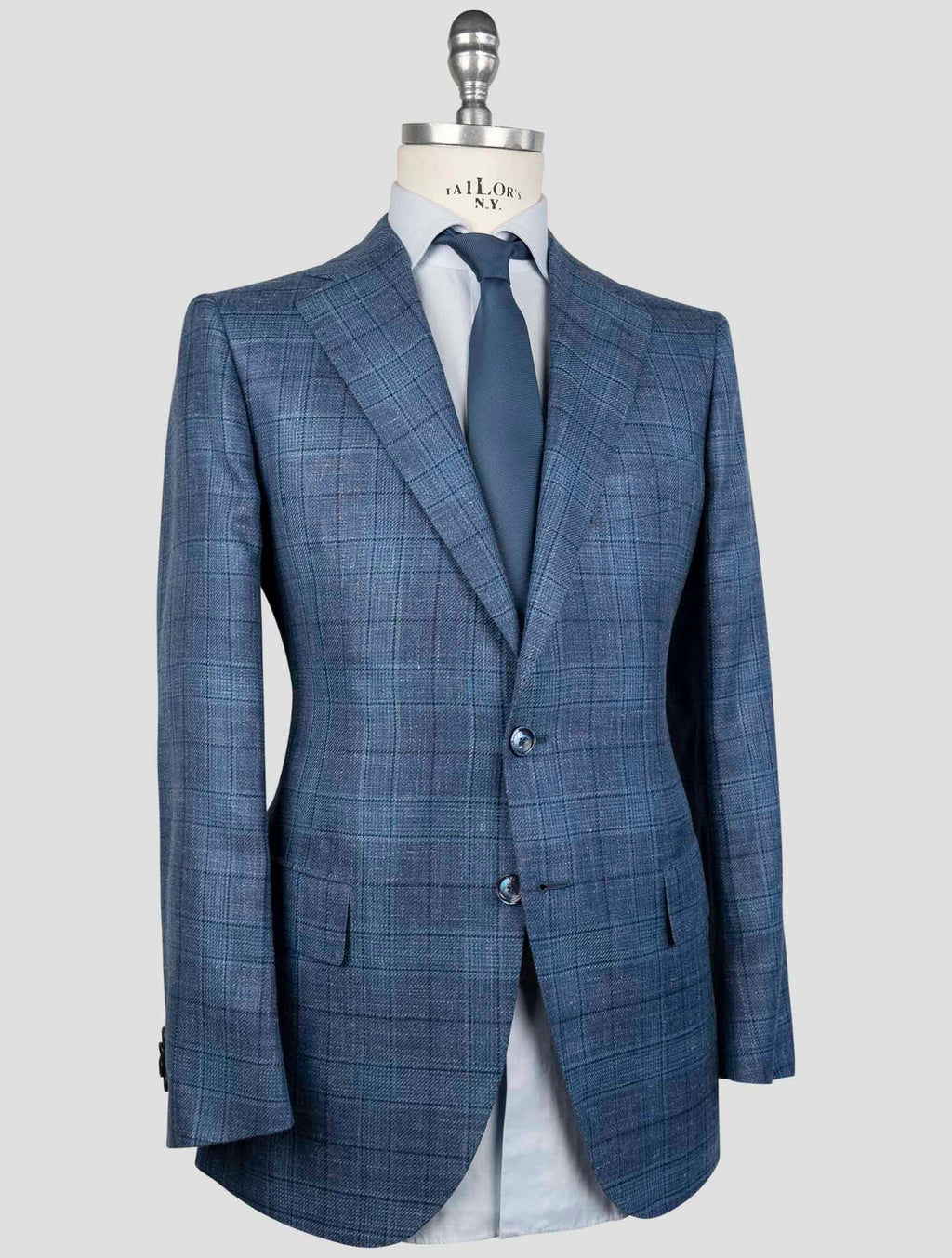 Cesare Attolini Blue Cashmere Silk Linen Blazer 2