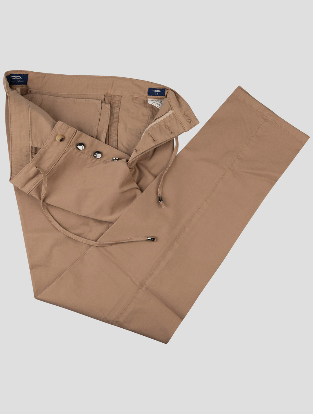 Cesare Attolini Brown Cotton Ea Pants 2