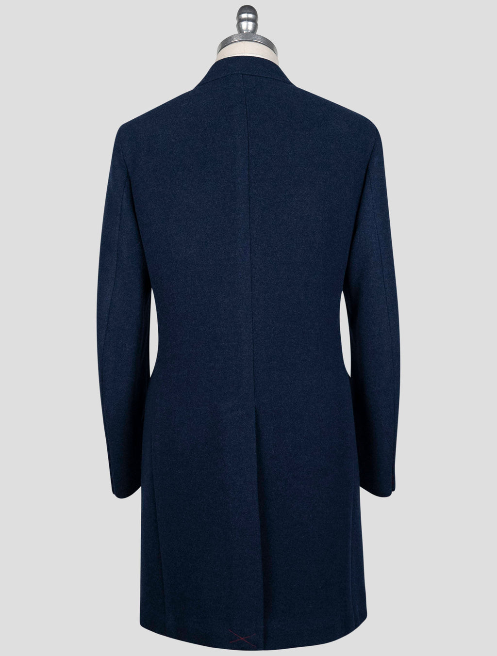 Isaia Blue Wool Cashmere Overcoat 2