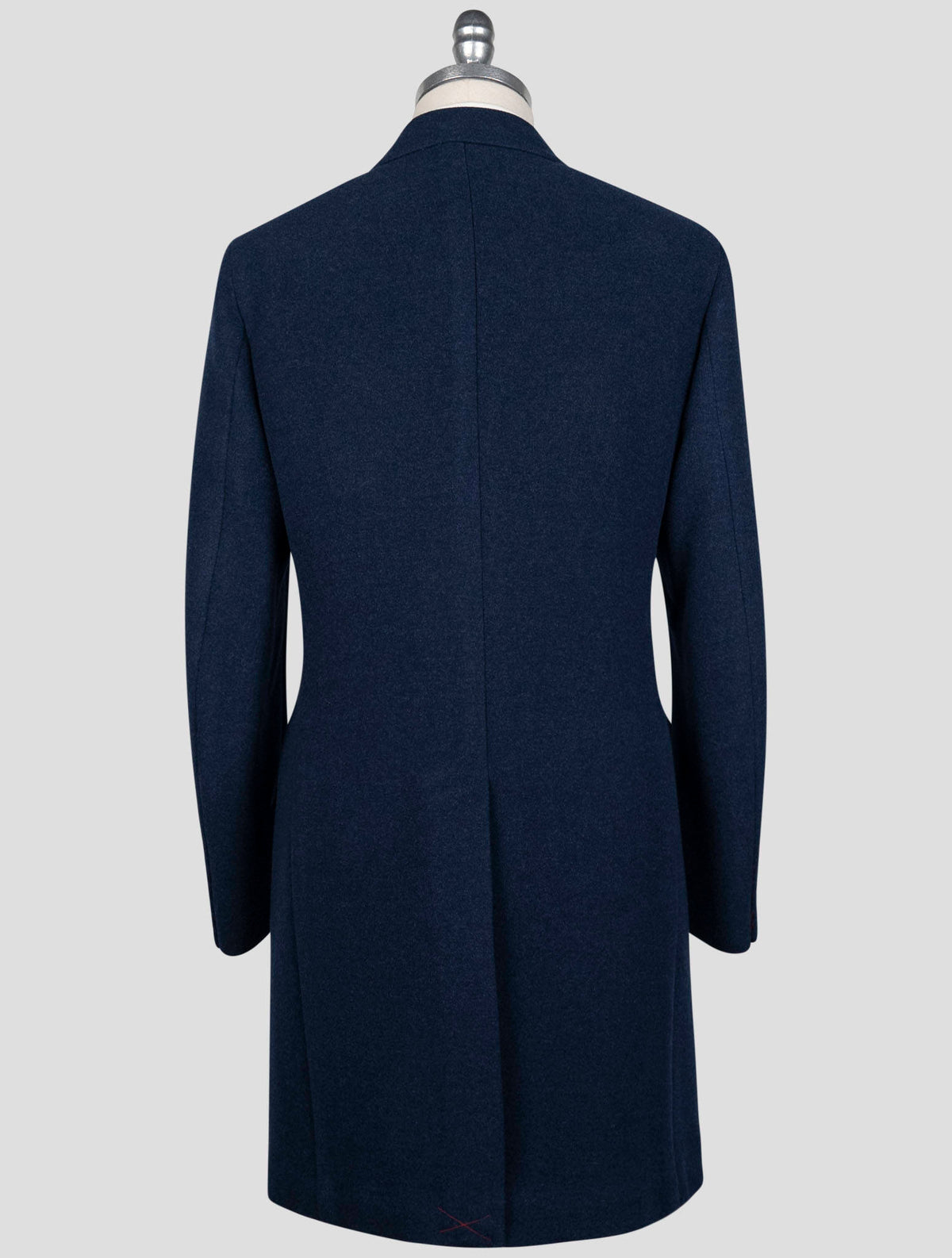 Isaia Blue Wool Cashmere Overcoat 2