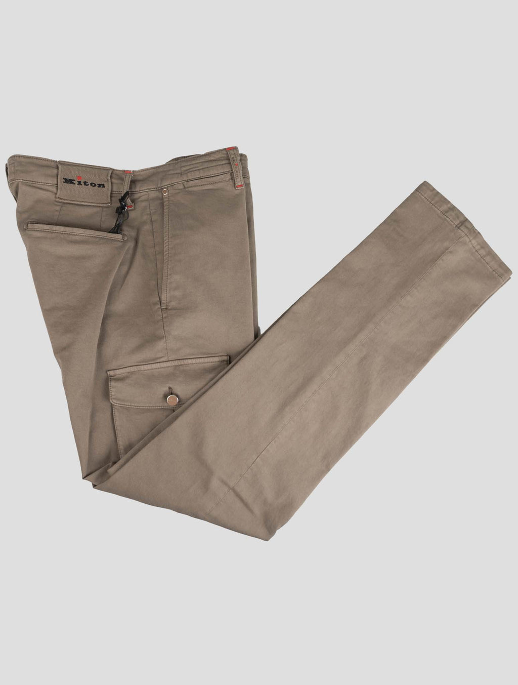Kiton Beige Cotton Ea Cargo Pant 3