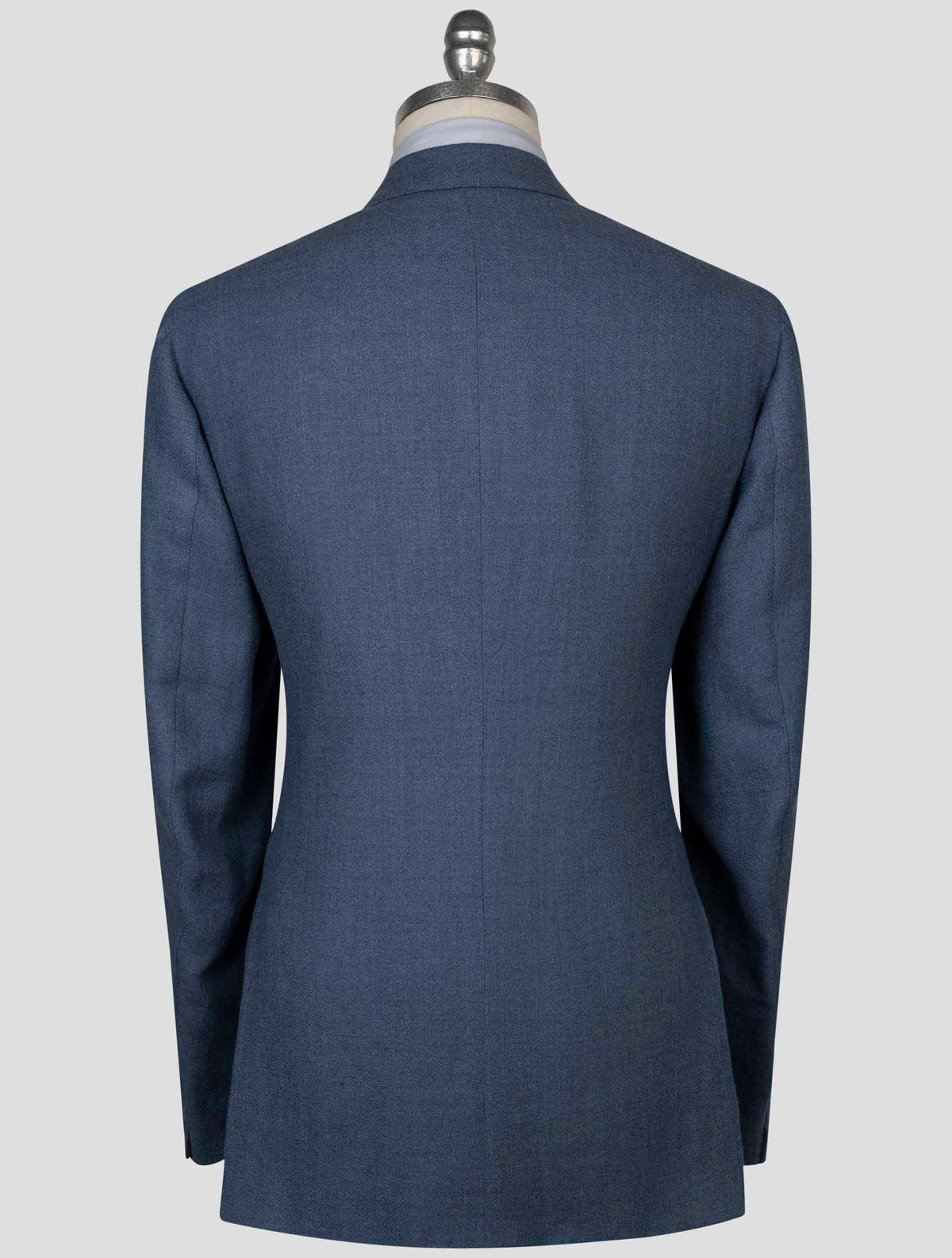 Isaia Blue Silk Wool Blazer 7