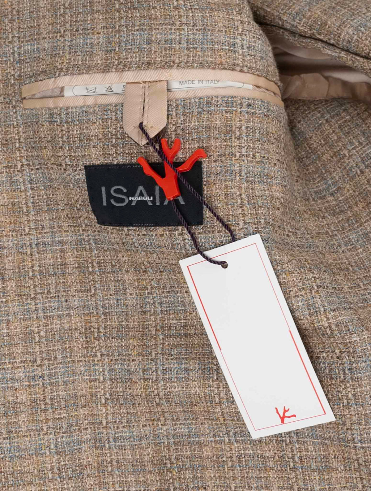 Isaia Multicolor Silk Wool Blazer 3