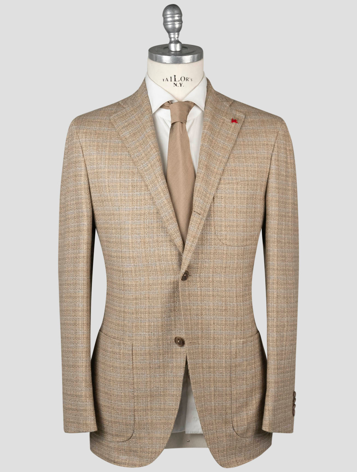 Isaia Multicolor Silk Wool Blazer 6