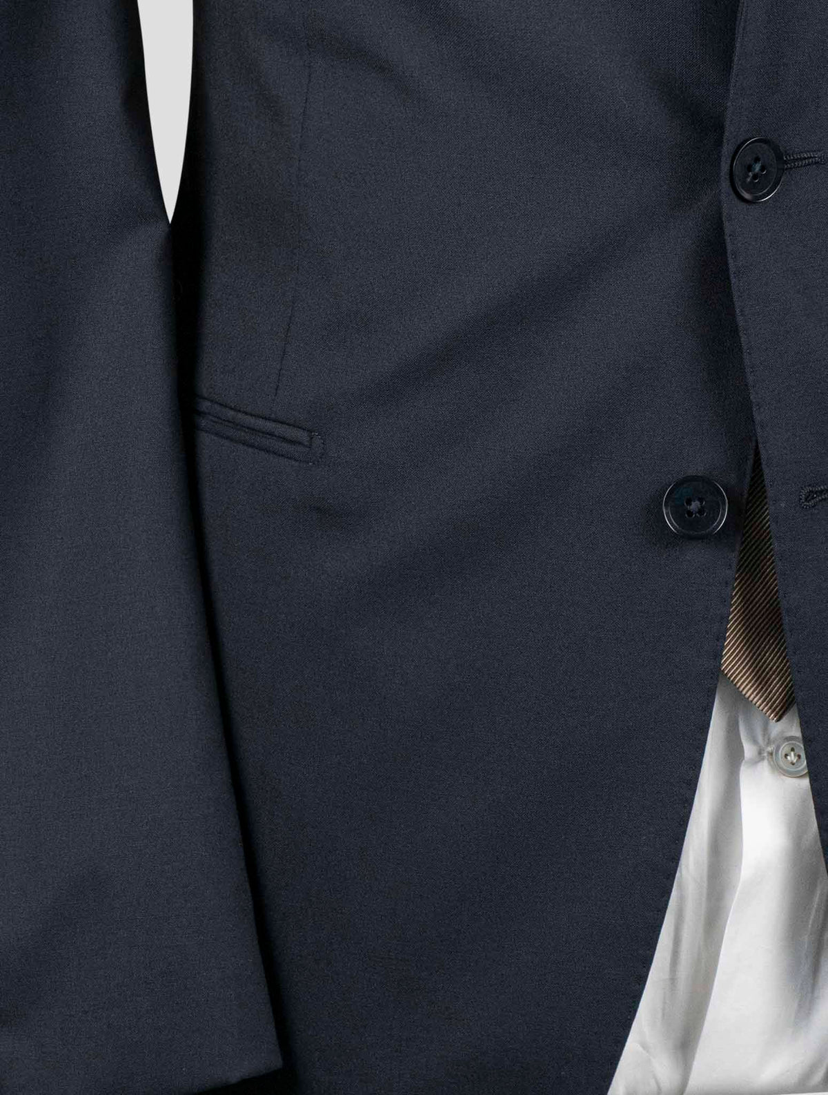 Isaia Blue Wool 120'S Suits 3