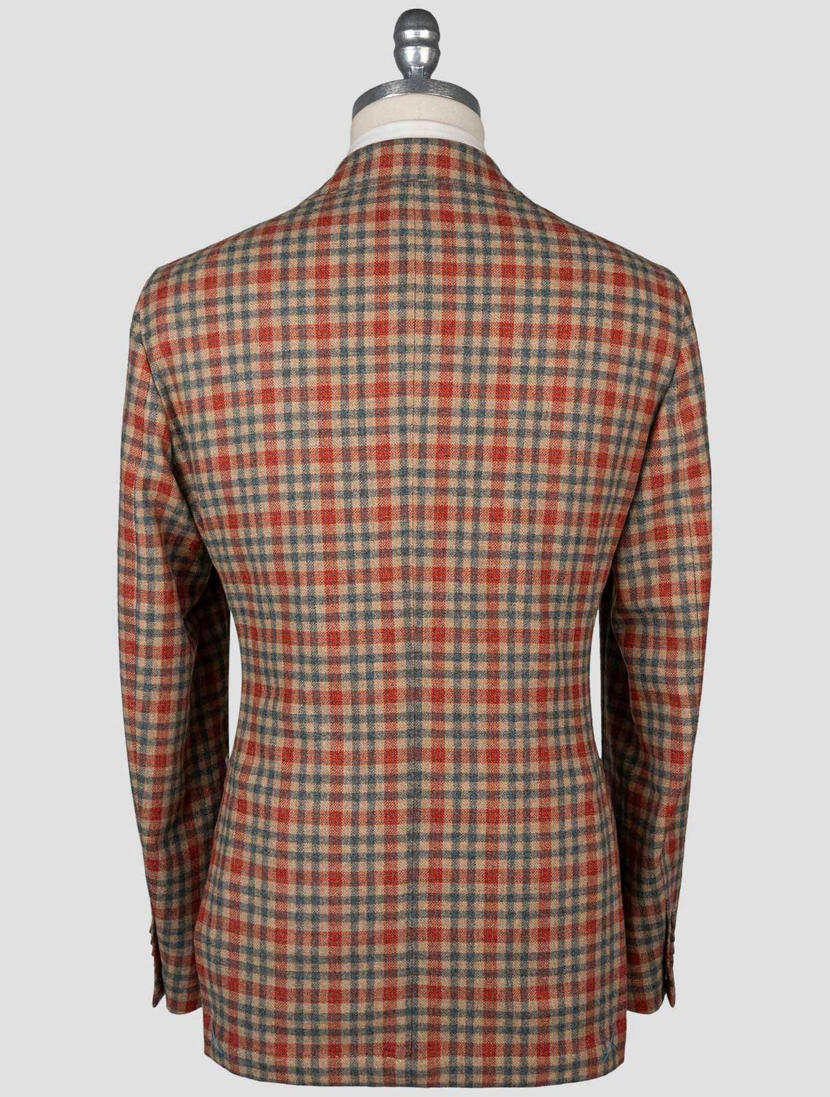 Isaia Multicolor Virgin Wool Blazer 6