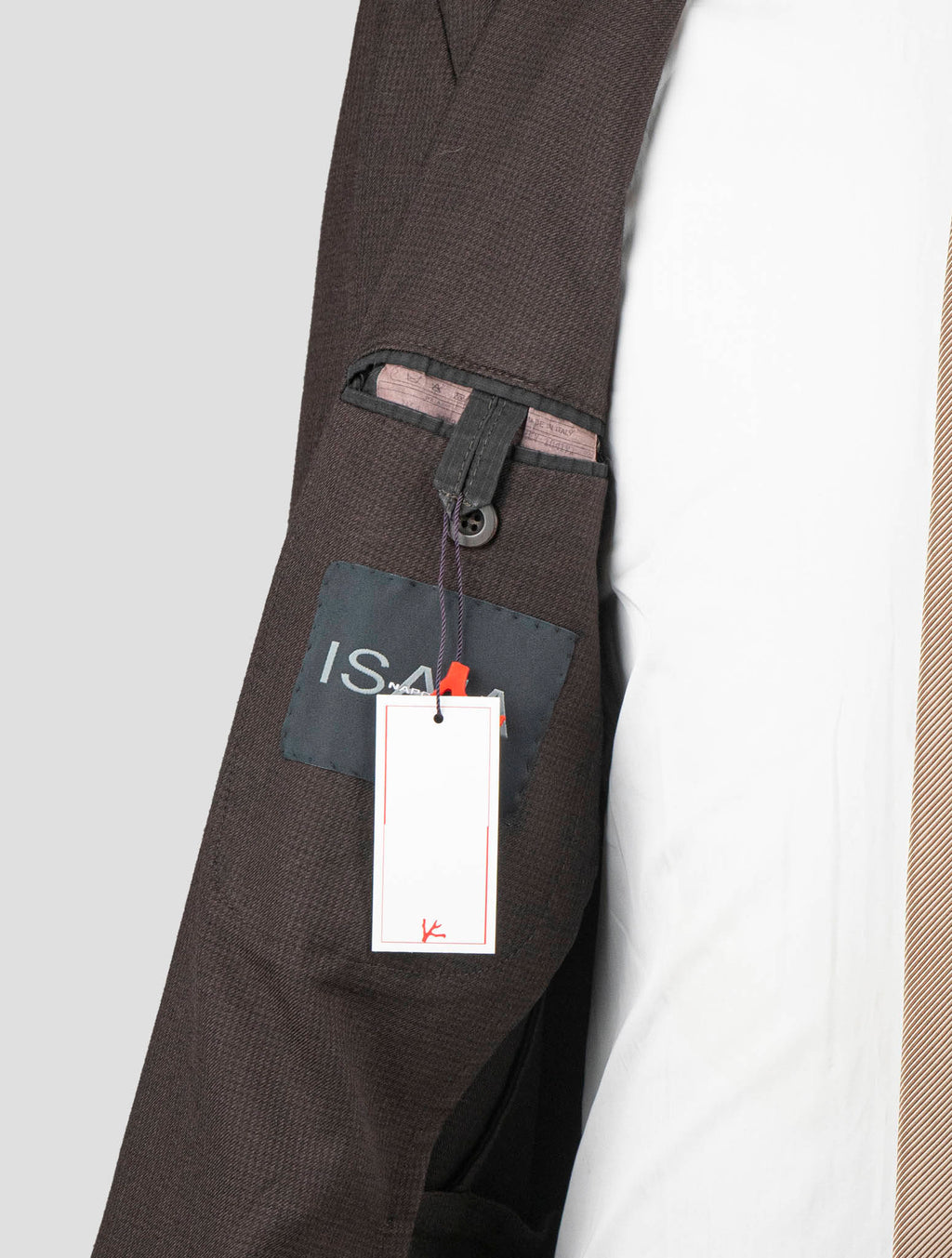 Isaia Brown Virgin Wool Blazer 6