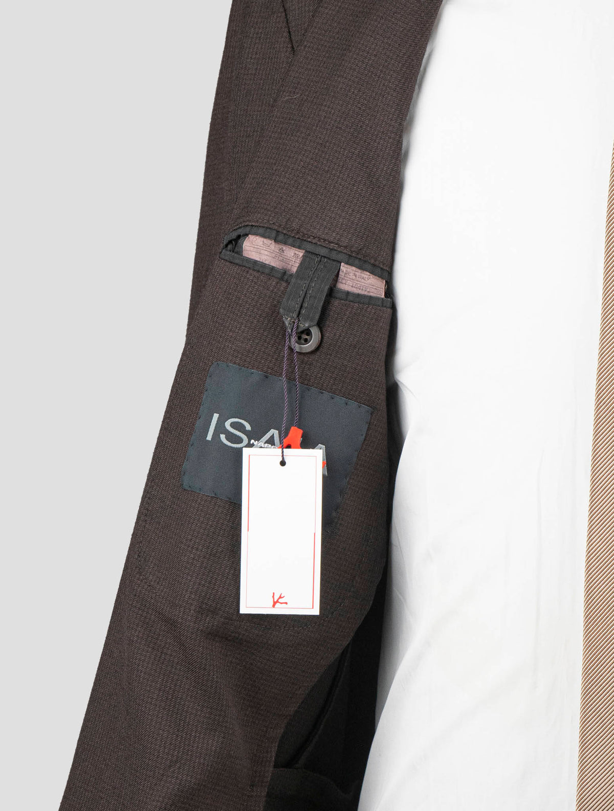 Isaia Brown Virgin Wool Blazer 6