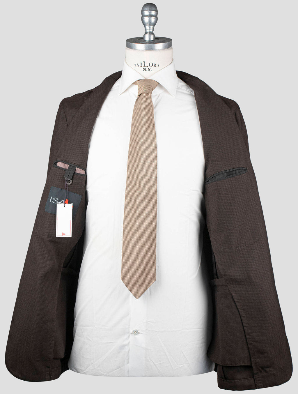 Isaia Brown Virgin Wool Blazer 7