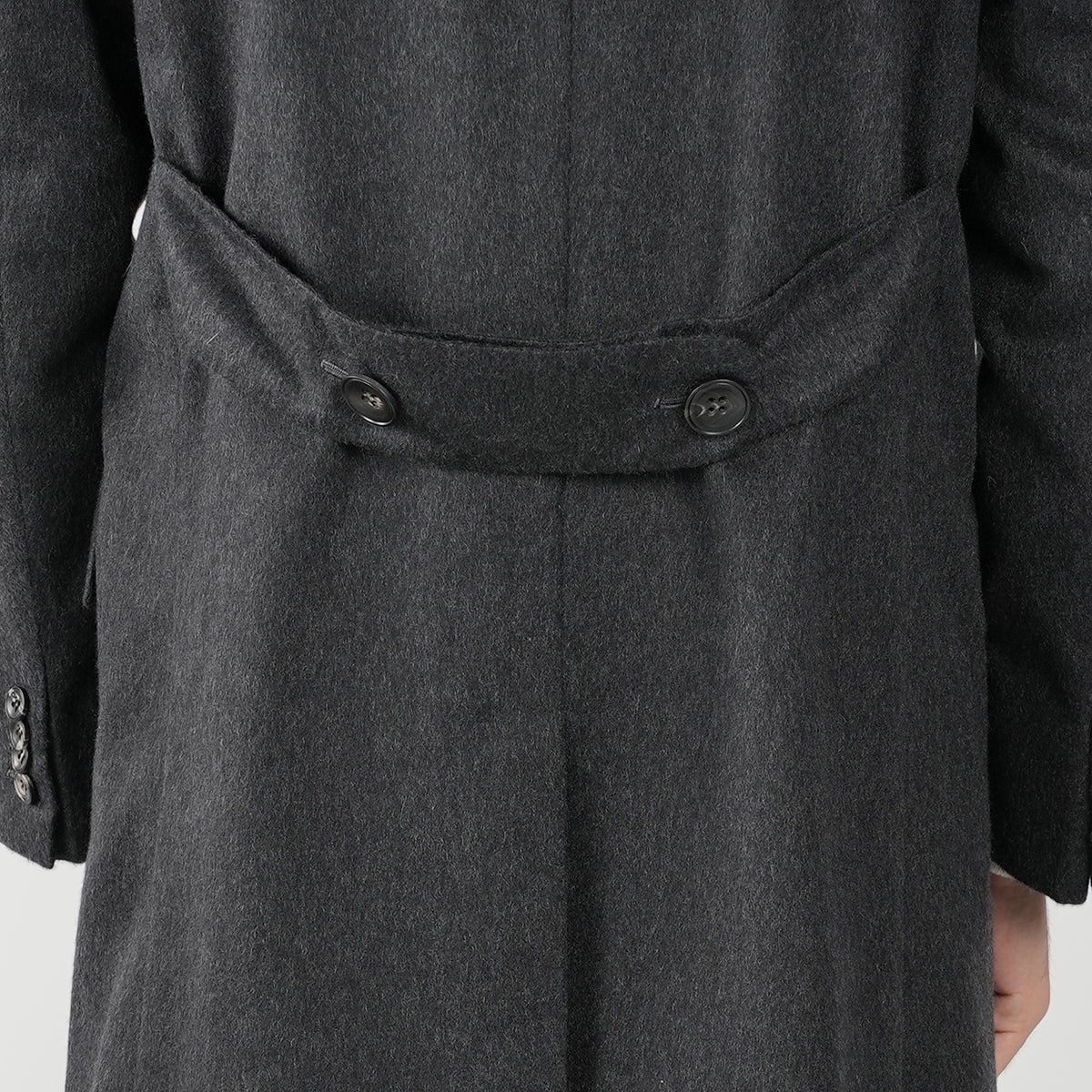 KITON Dark Grey Cashmere Overcoat 10