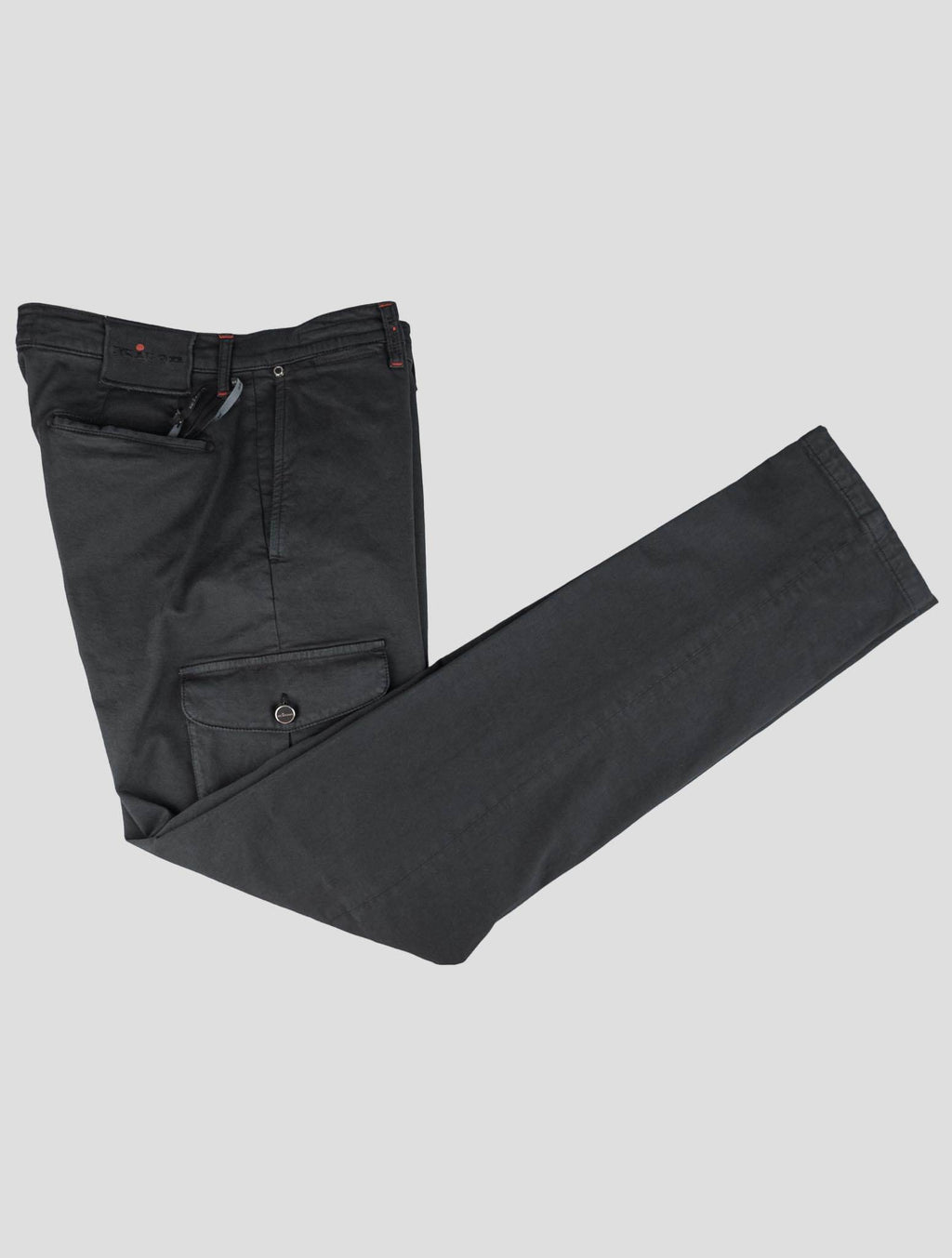 Kiton Black Lycra Ea Cargo Pant 4