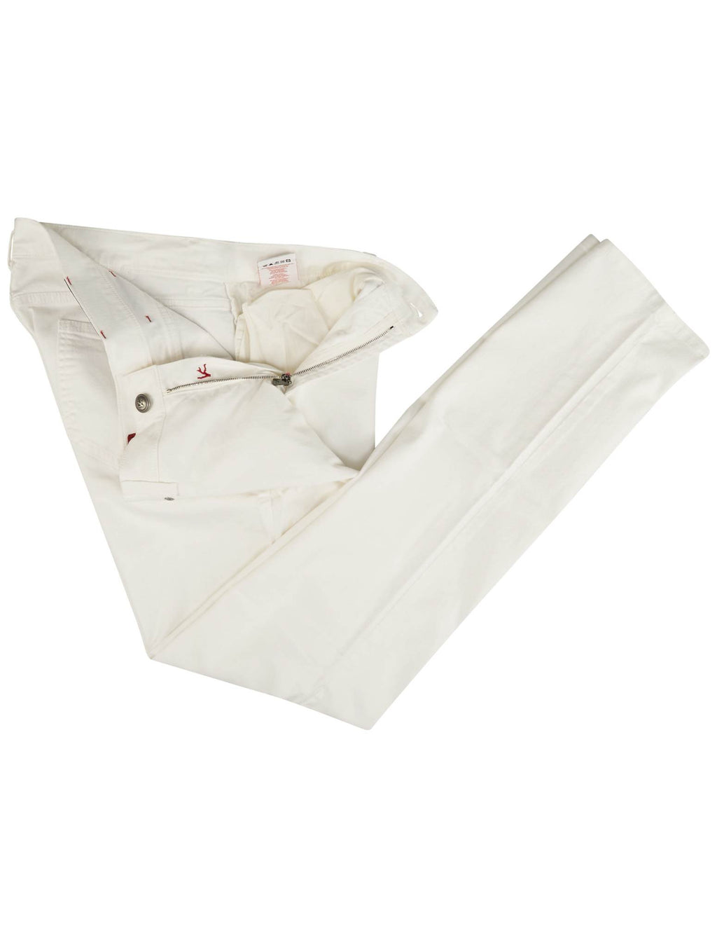 Isaia White Cotton Ea Jeans 2