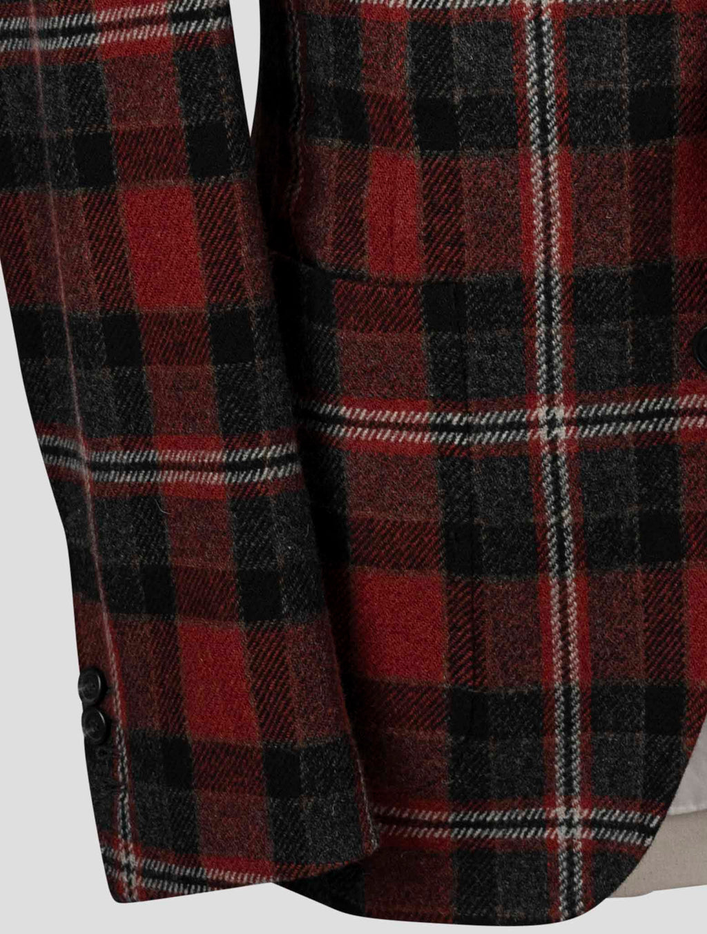 Isaia Multicolor Virgin Wool Ea Blazer 3