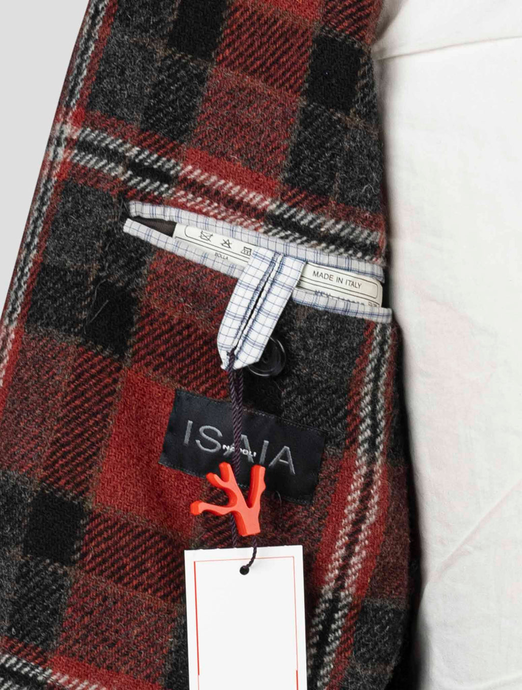 Isaia Multicolor Virgin Wool Ea Blazer 4