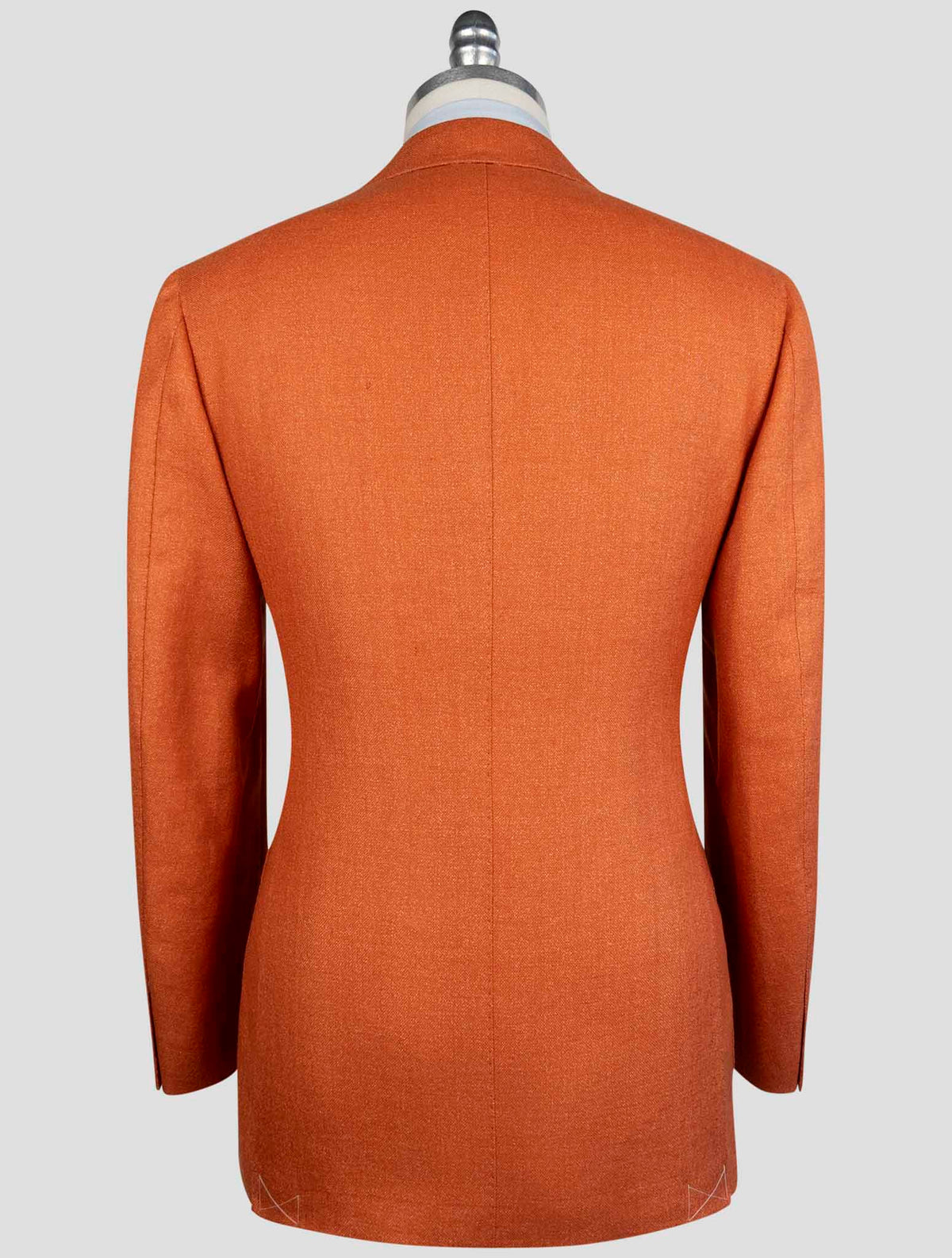 Cesare Attolini Orange Wool Linen Blazer 3