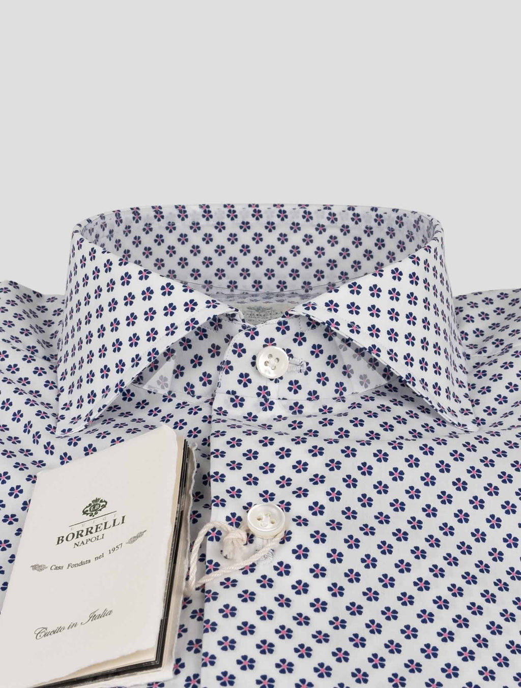 Luigi Borrelli Multicolor Cotton Shirt 2
