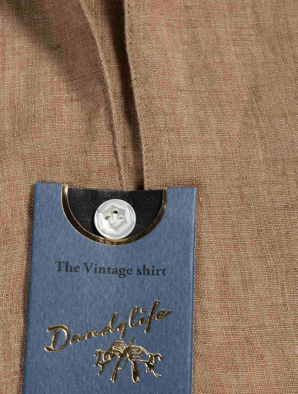 Barba Napoli Beige Linen Short Sleeve Polo Shirt 4
