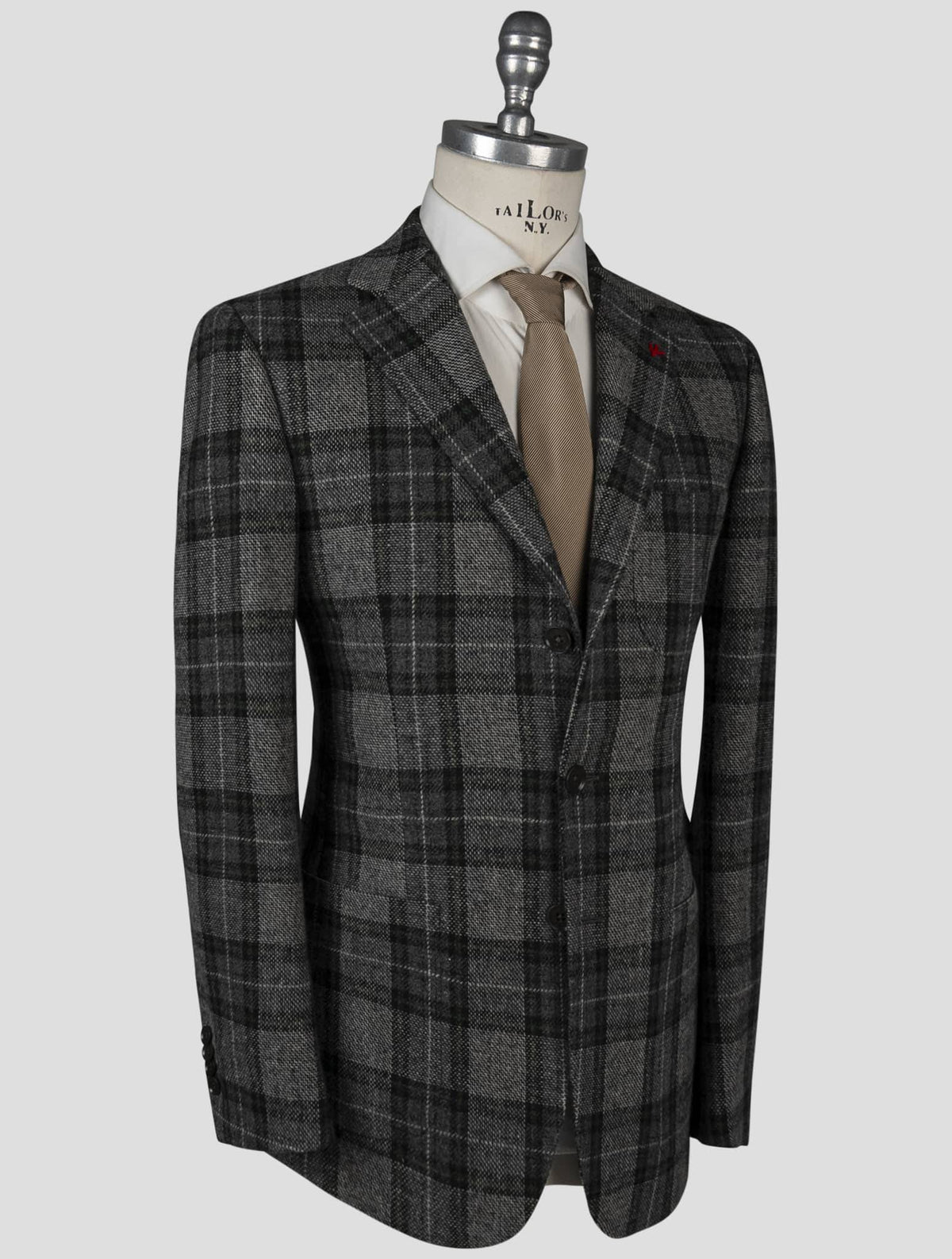 Isaia Multicolor Virgin Wool Ea Blazer 2