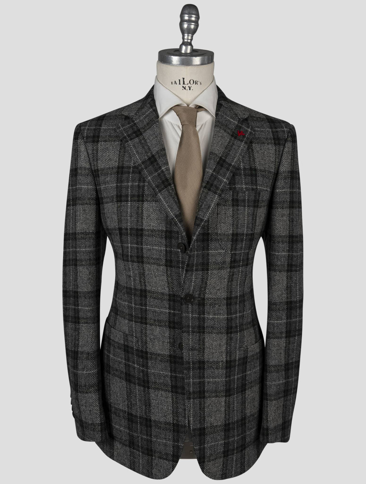 Isaia Multicolor Virgin Wool Ea Blazer 8