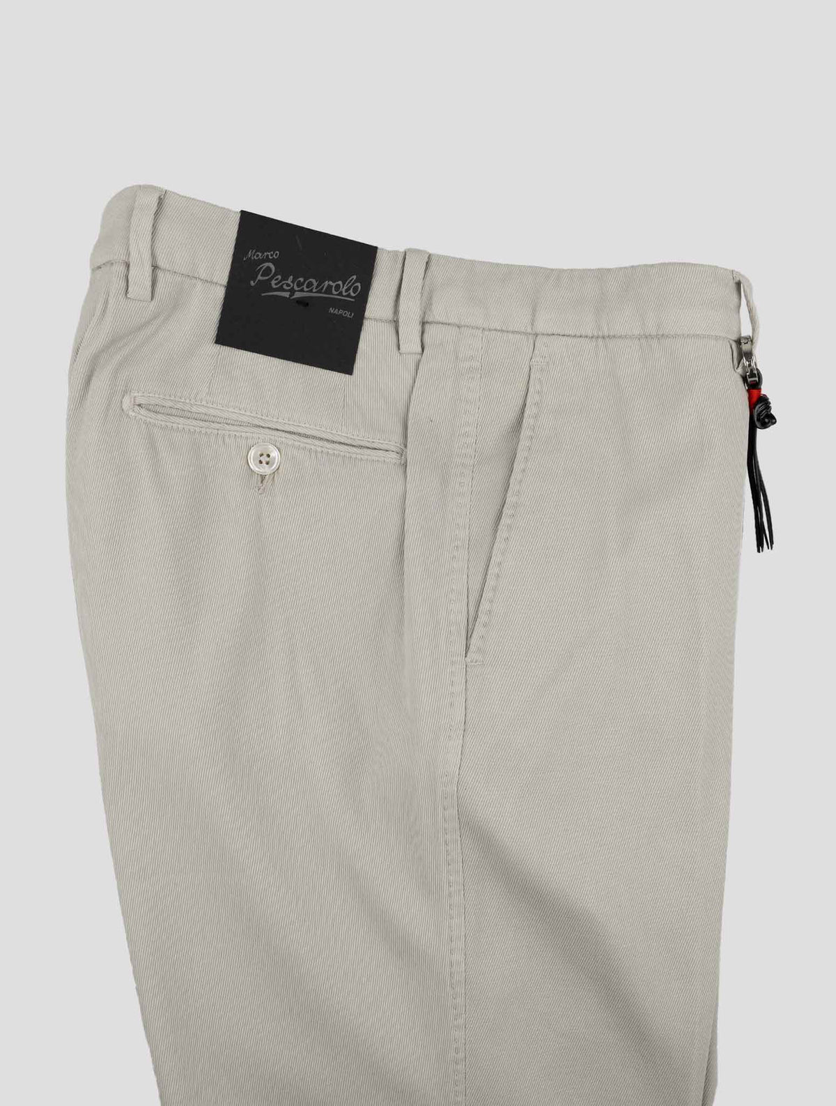 Marco Pescarolo Light Gray Cotton Silk Cashmere Ea Pants 3