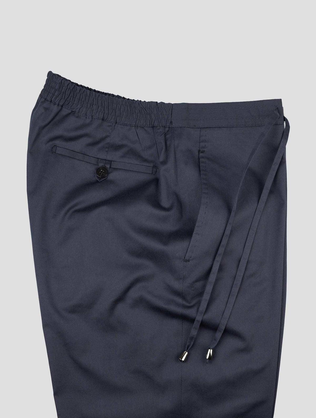 Cesare Attolini Blue Cotton Silk Ea Pants AJZ5 4