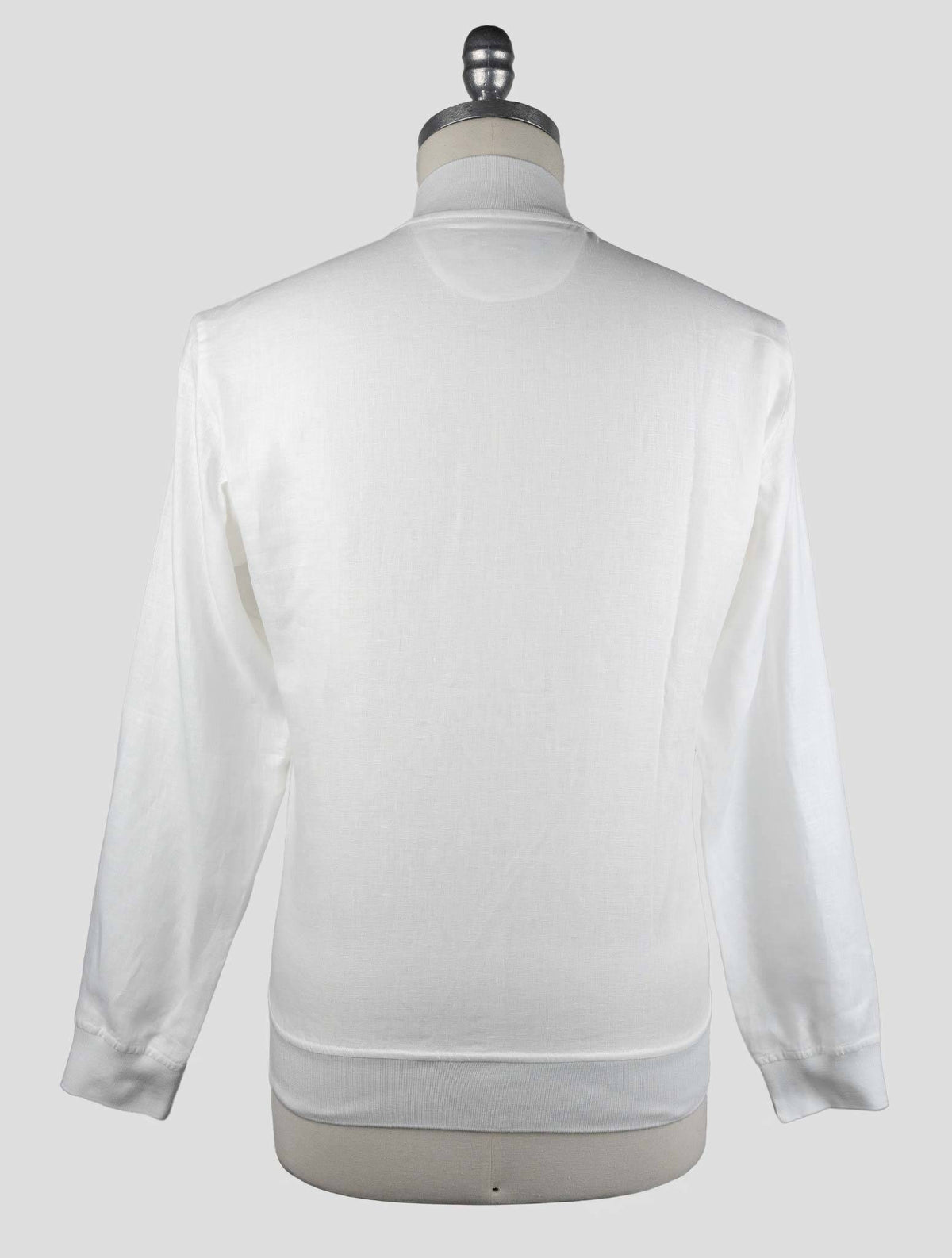 Kiton White Linen Coat 3