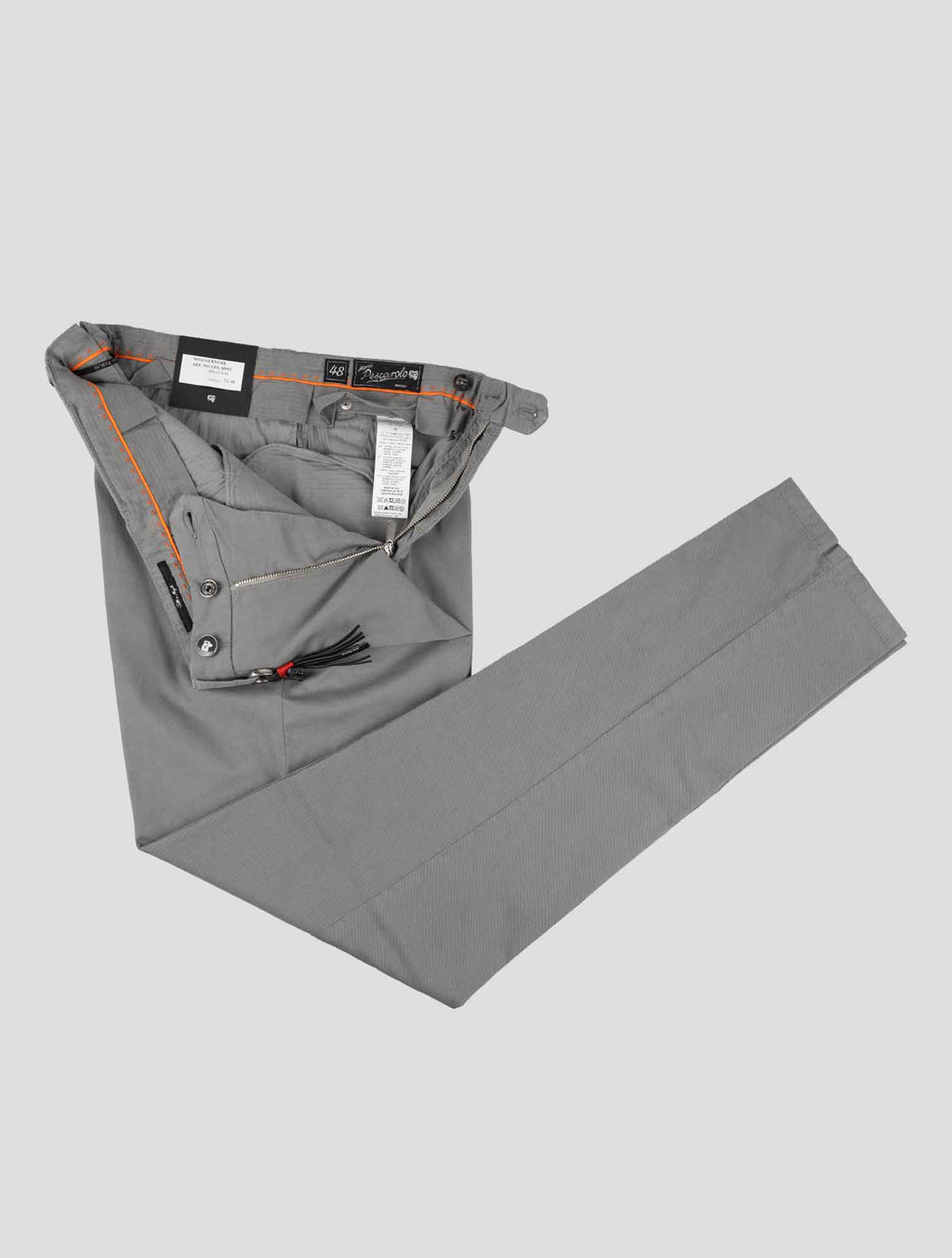 Marco Pescarolo Gray Cotton Ea Pants 2