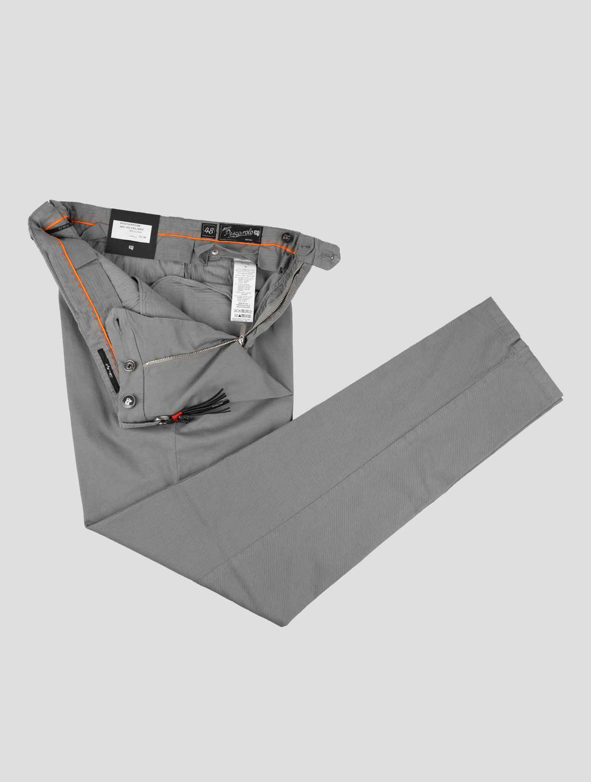 Marco Pescarolo Gray Cotton Ea Pants 2