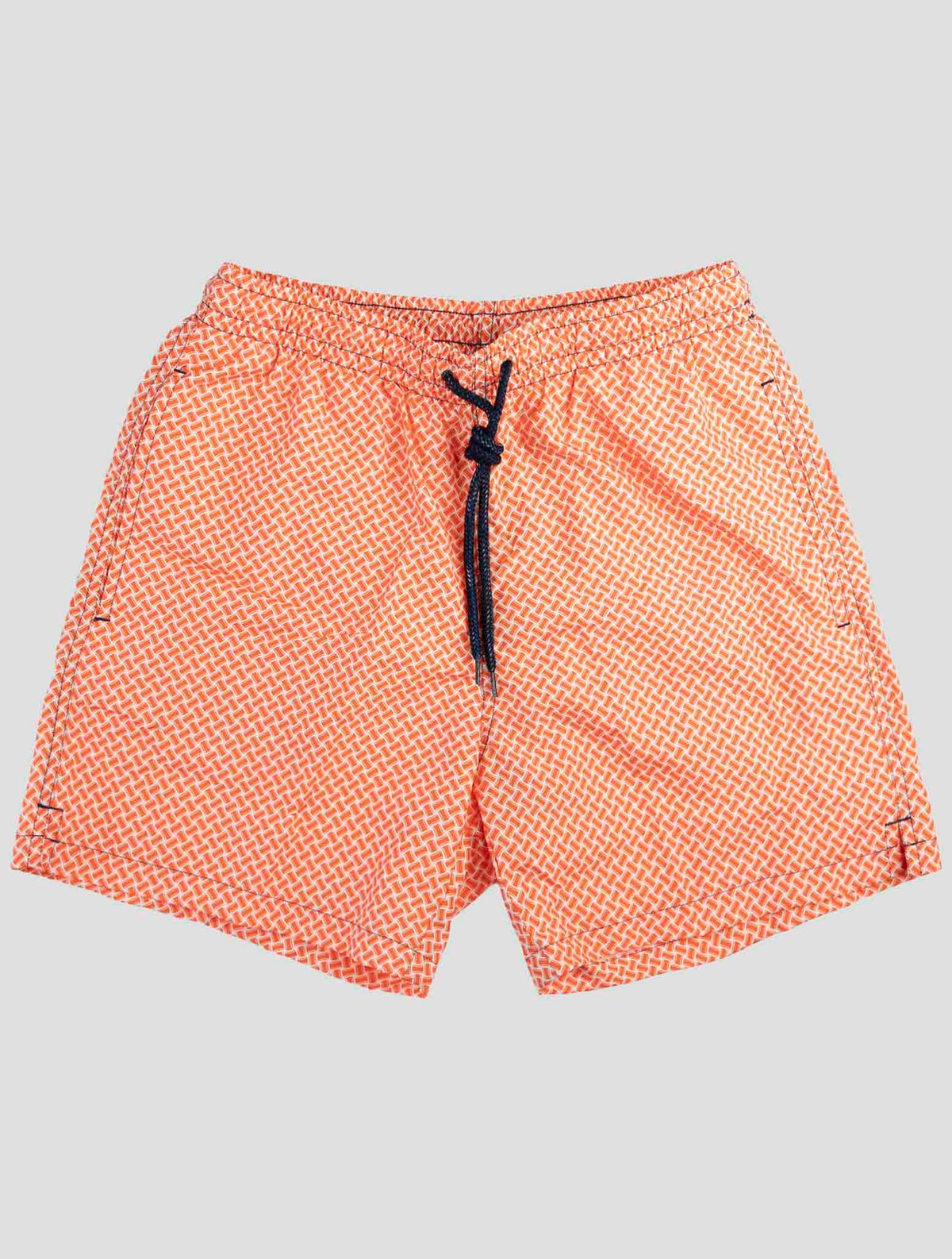Drumohr Orange Pl Swim Trunks 1